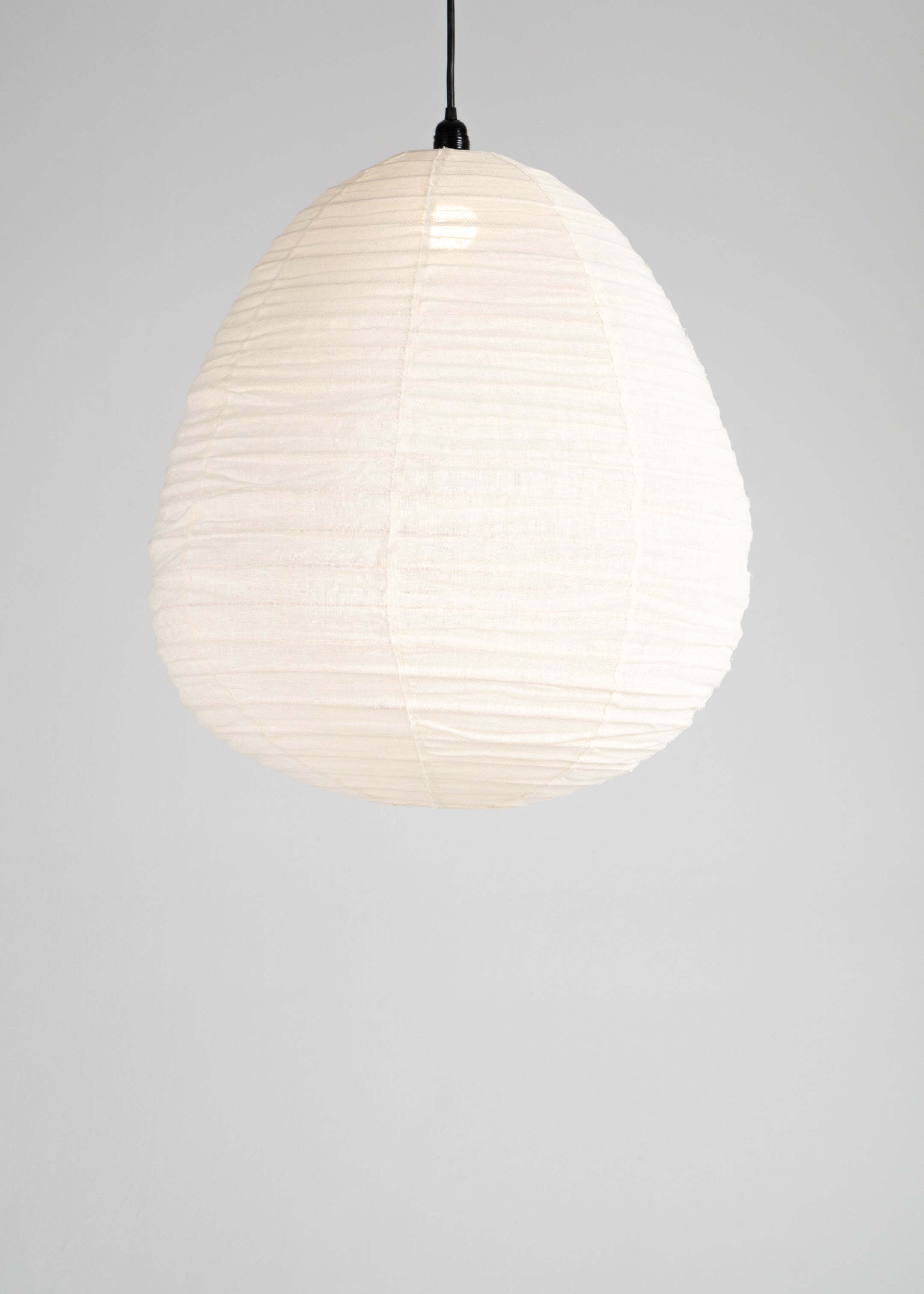 Malam Linen Lantern / Off  White