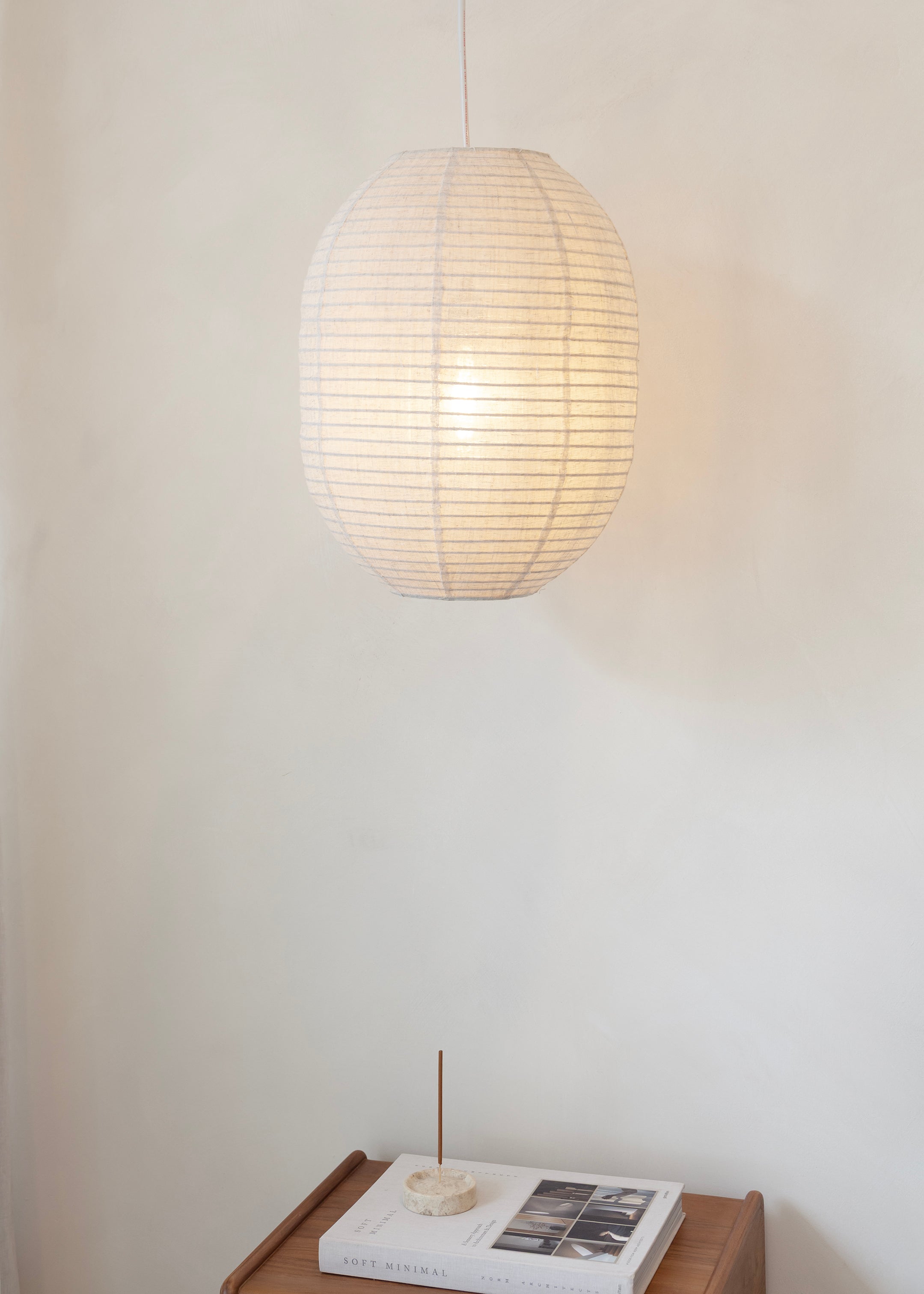 Elva Linen Lantern / Natural