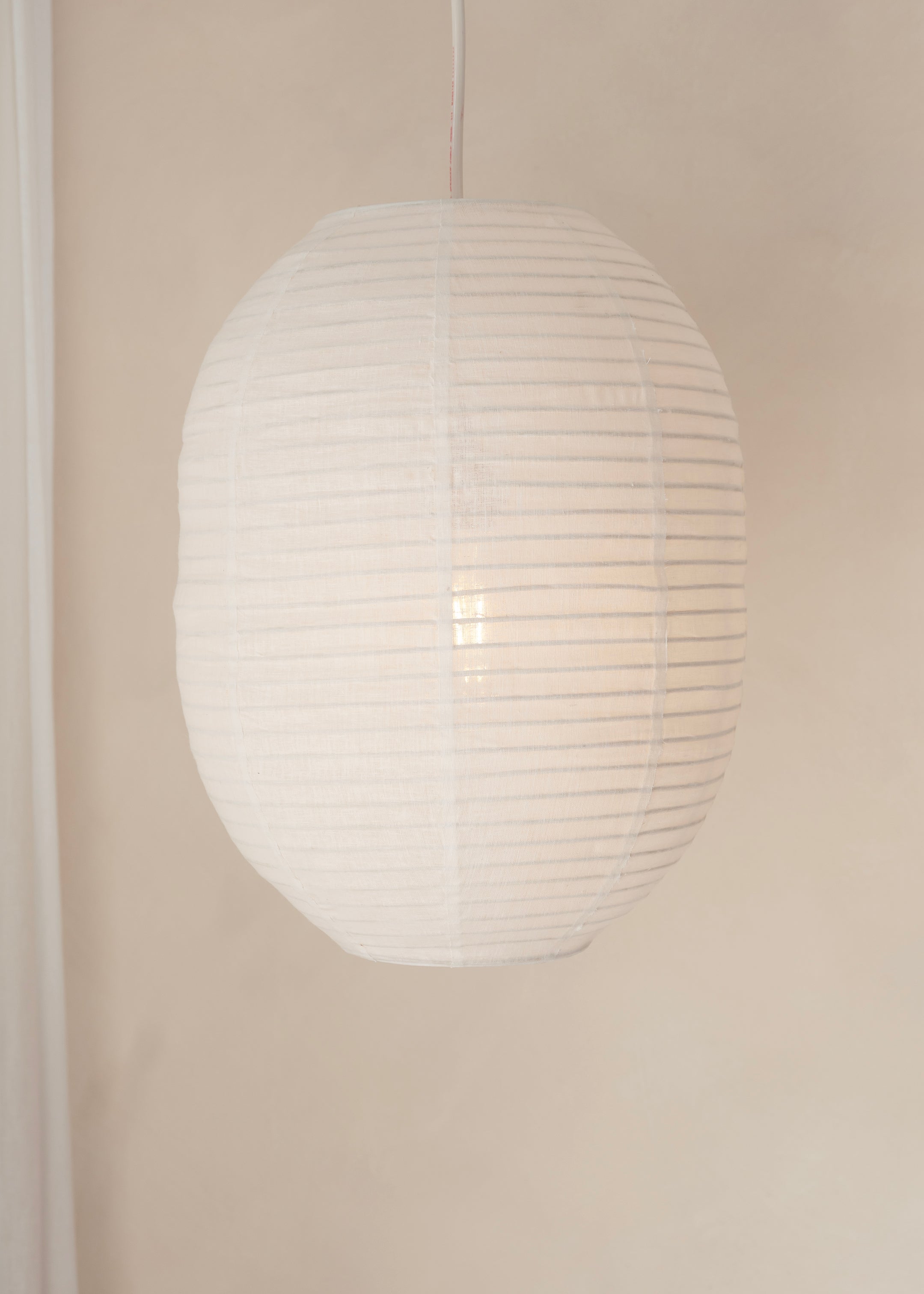 Elva Linen Lantern / Off White