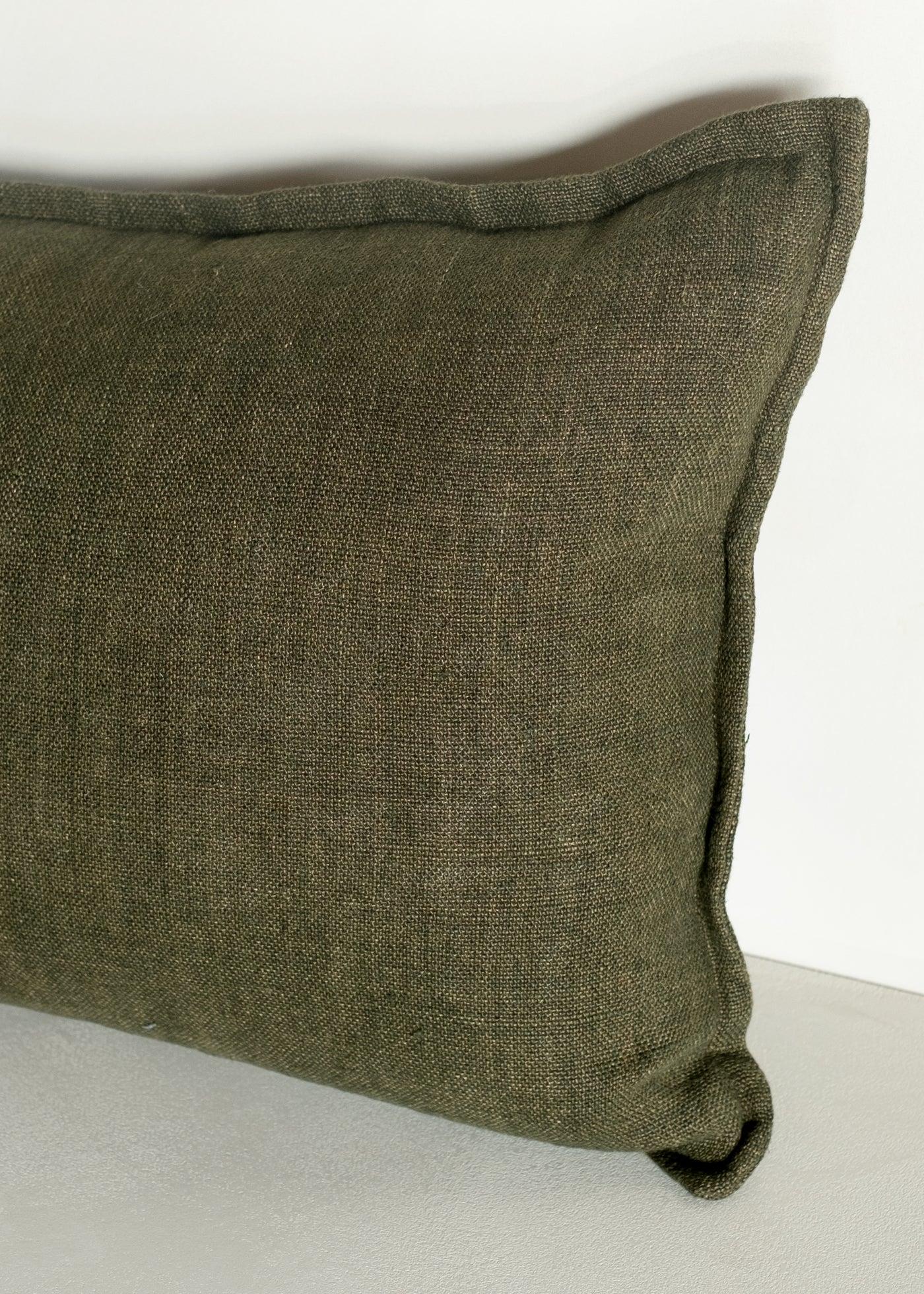 Flaxmill Lodge Cushion / Winter Moss