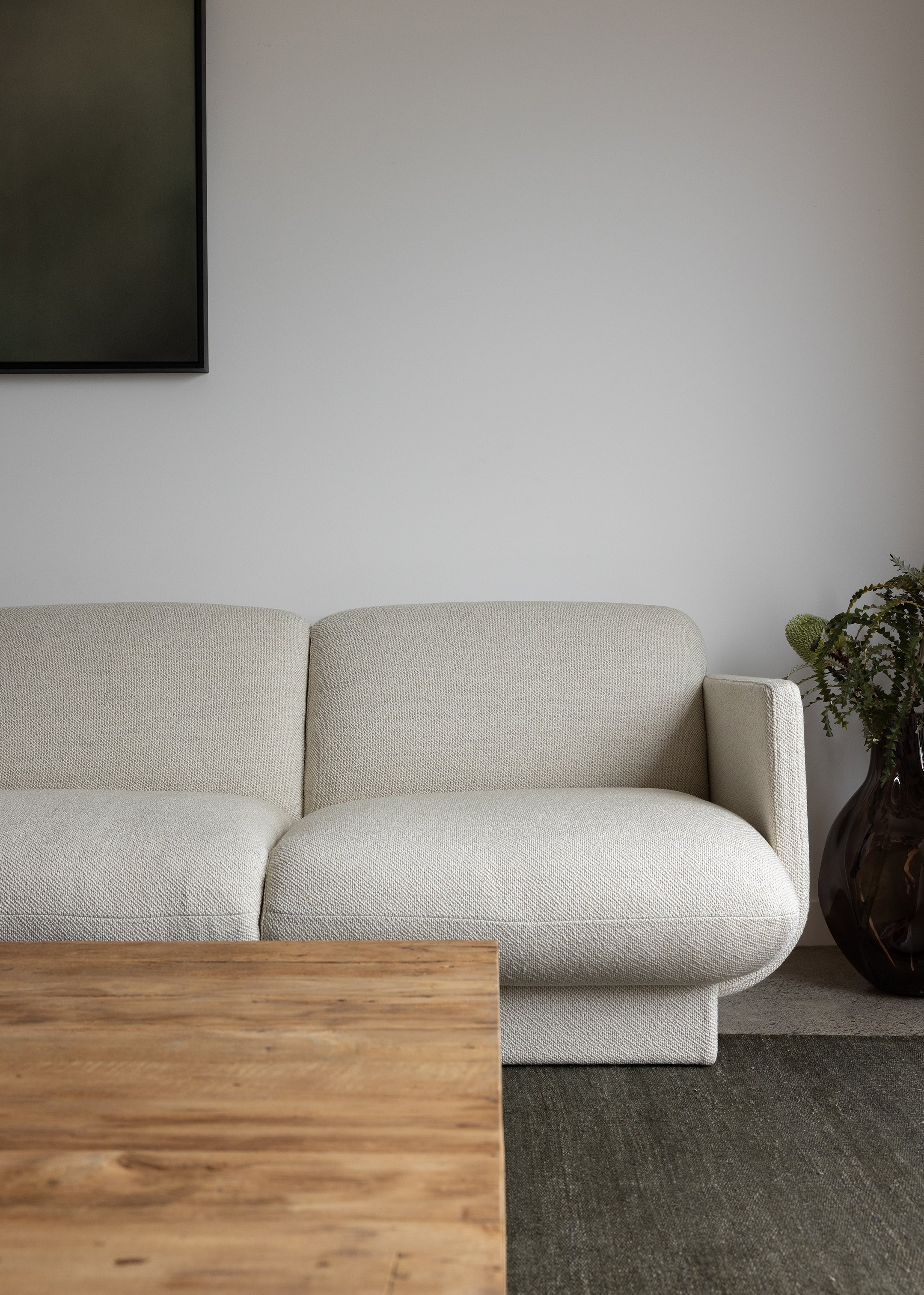 Ivy 3 Seater Sofa / Natural