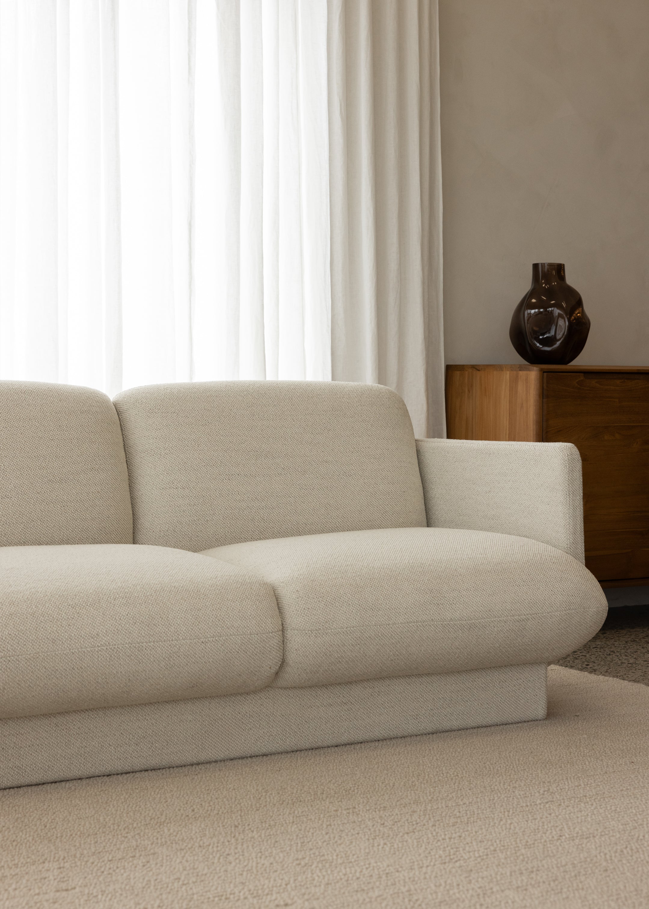 Ivy 3 Seater Sofa / Natural