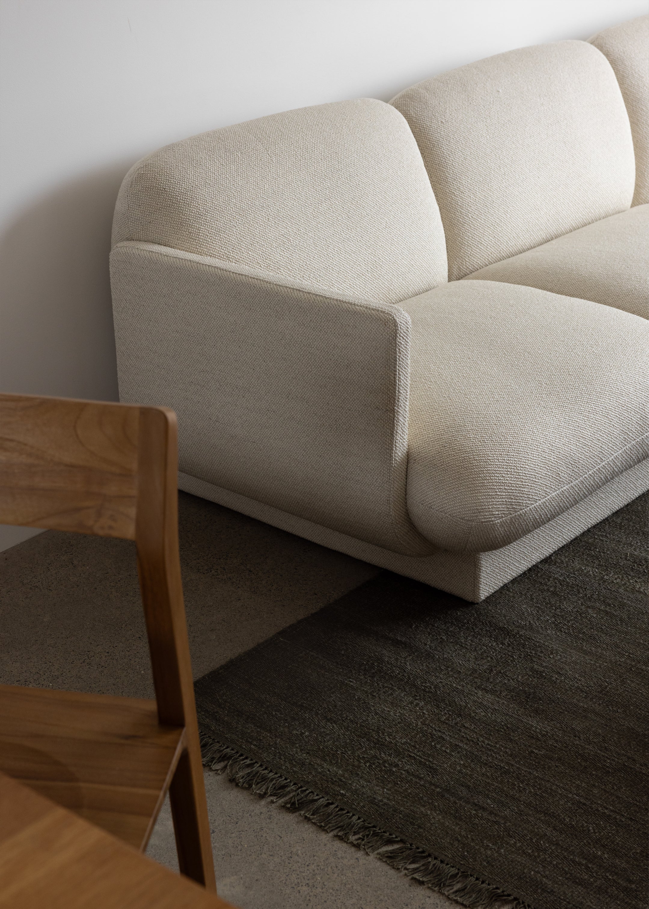 Ivy 3 Seater Sofa / Natural