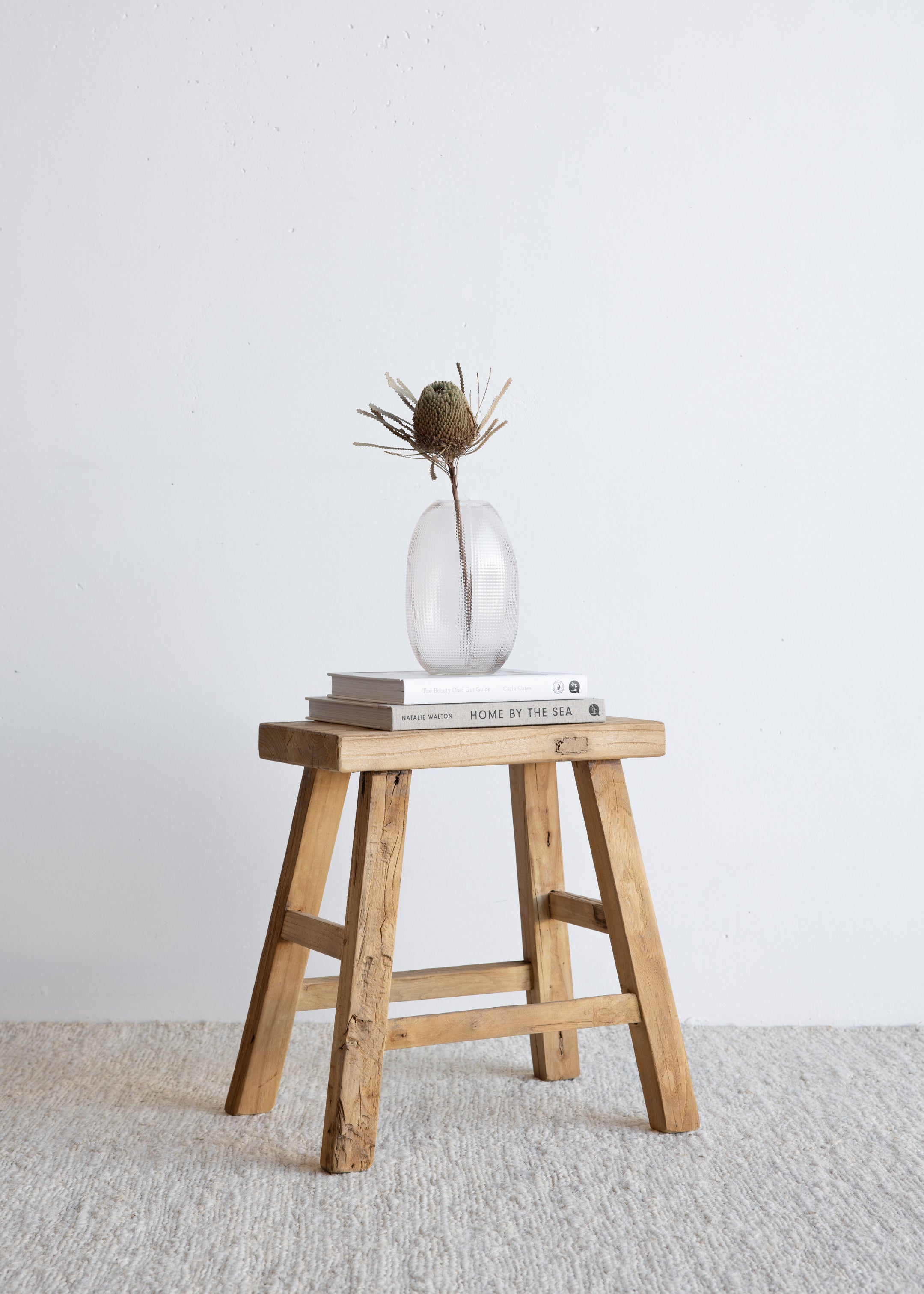 Parq Rectangle Stool / Natural