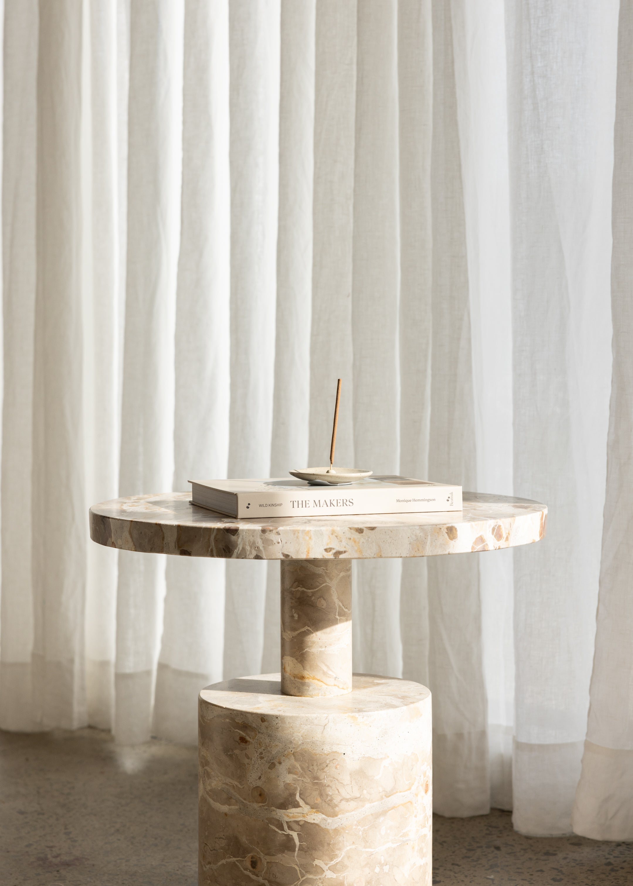 Boracay Side Table / Beige