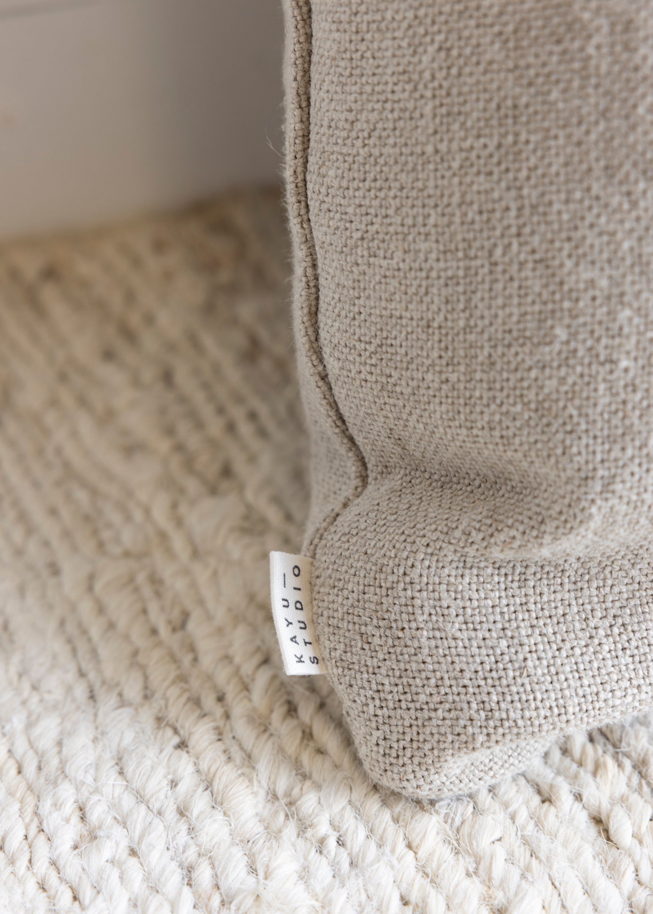 Linen Cushion Cover 40 x 60 / Sand