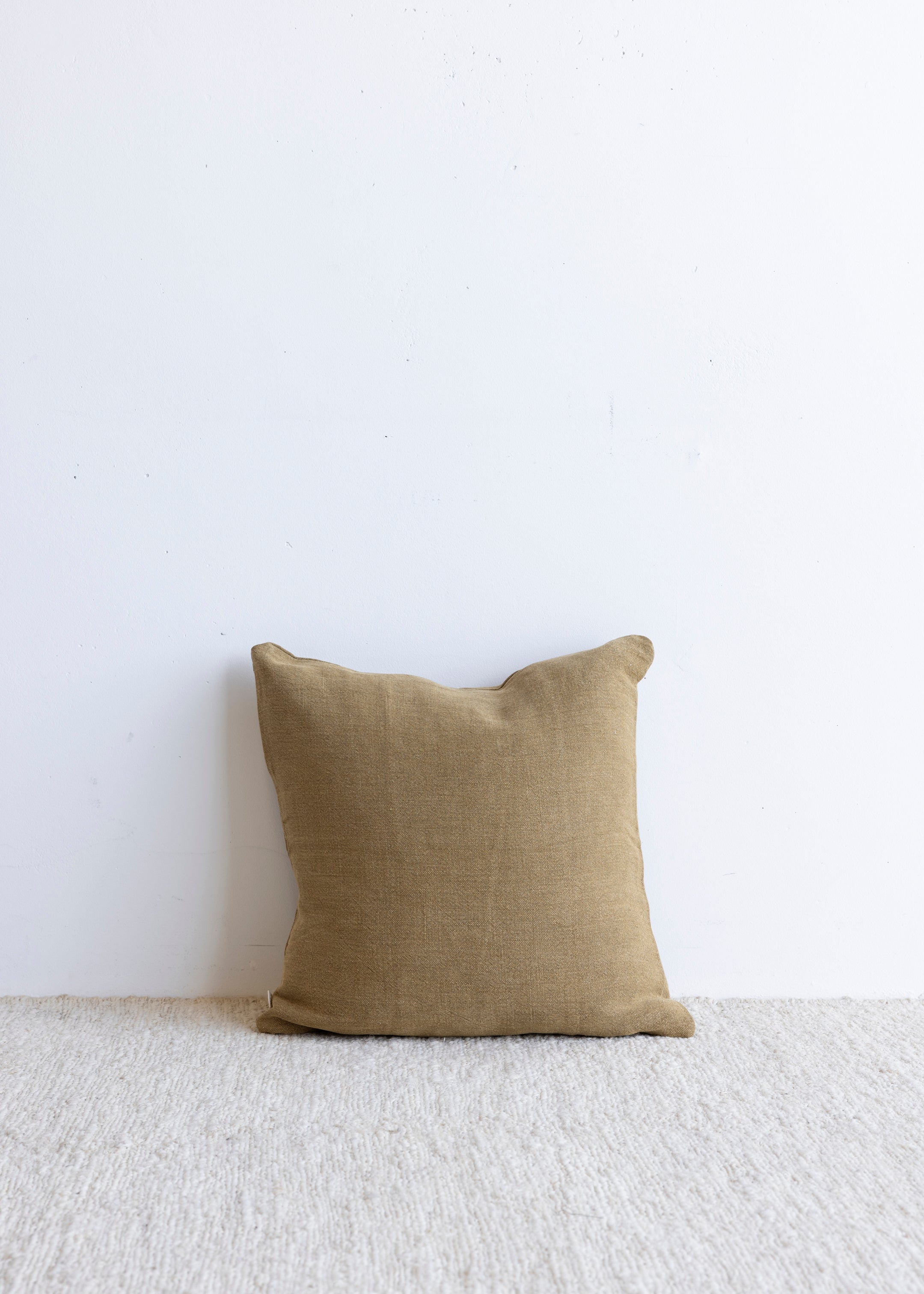Linen Cushion Cover 60 x 60 / Cumin