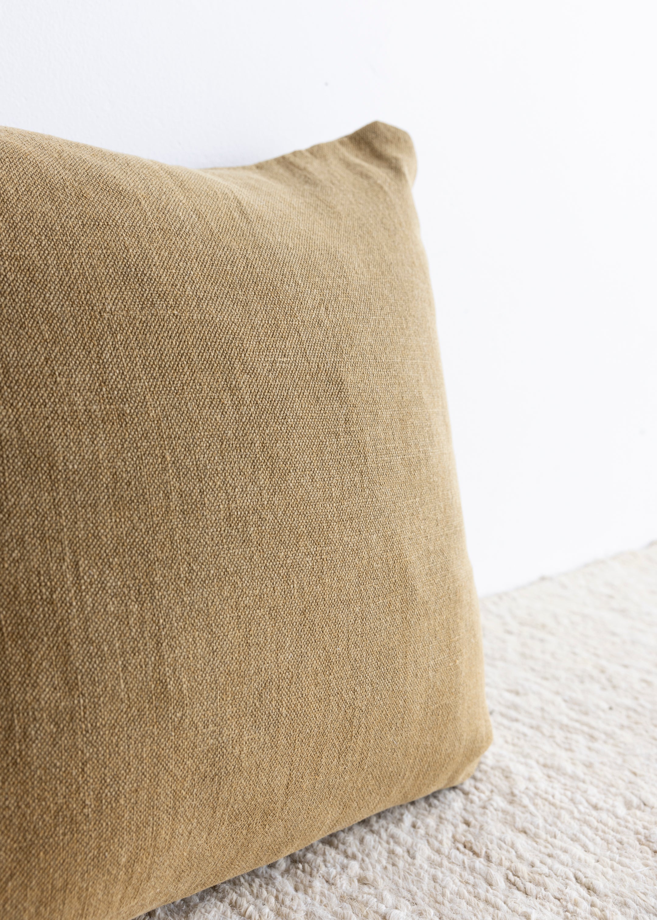 Linen Cushion Cover 50 x 50 / Cumin