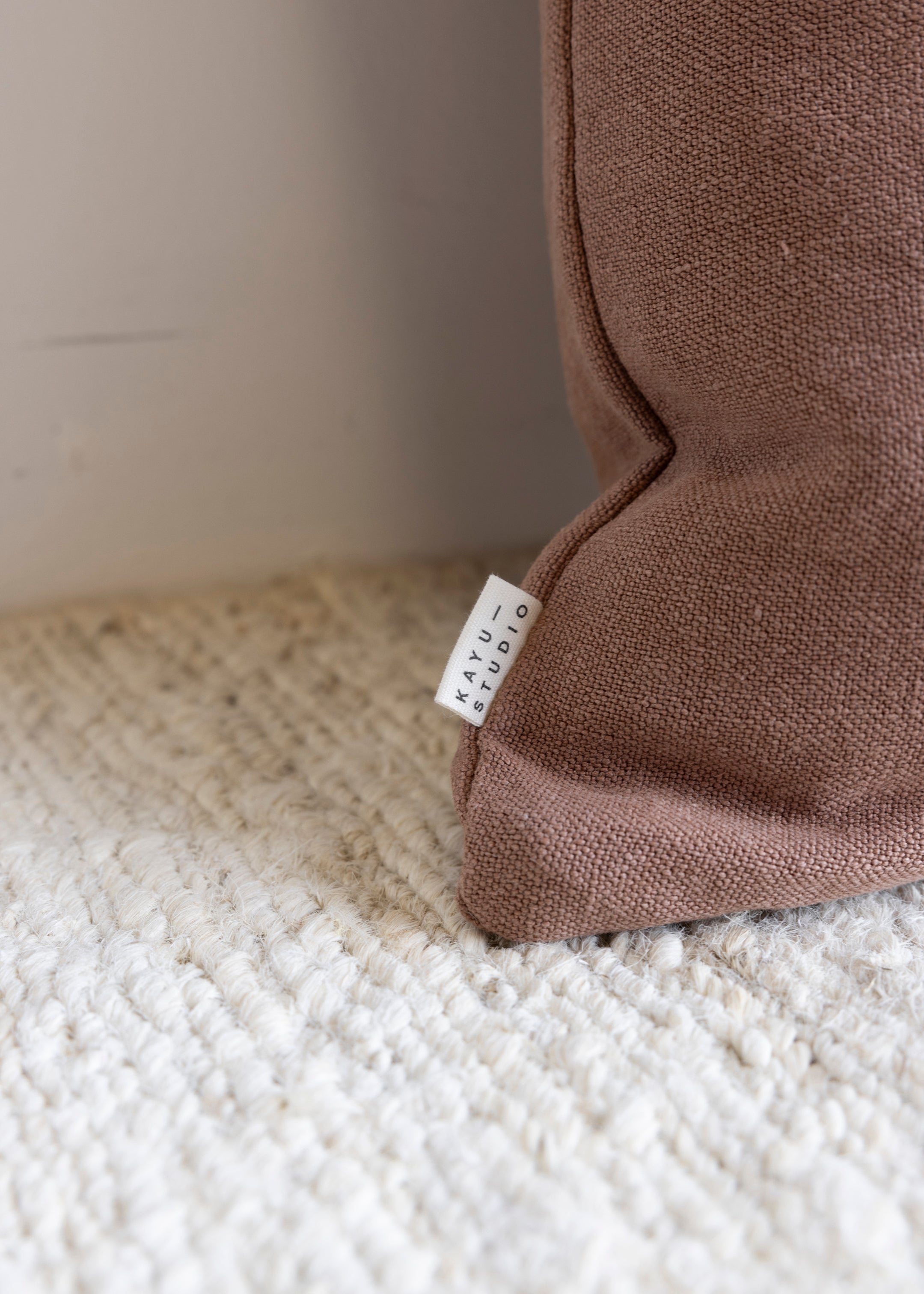 Linen Cushion Cover 40 x 60 / Clay