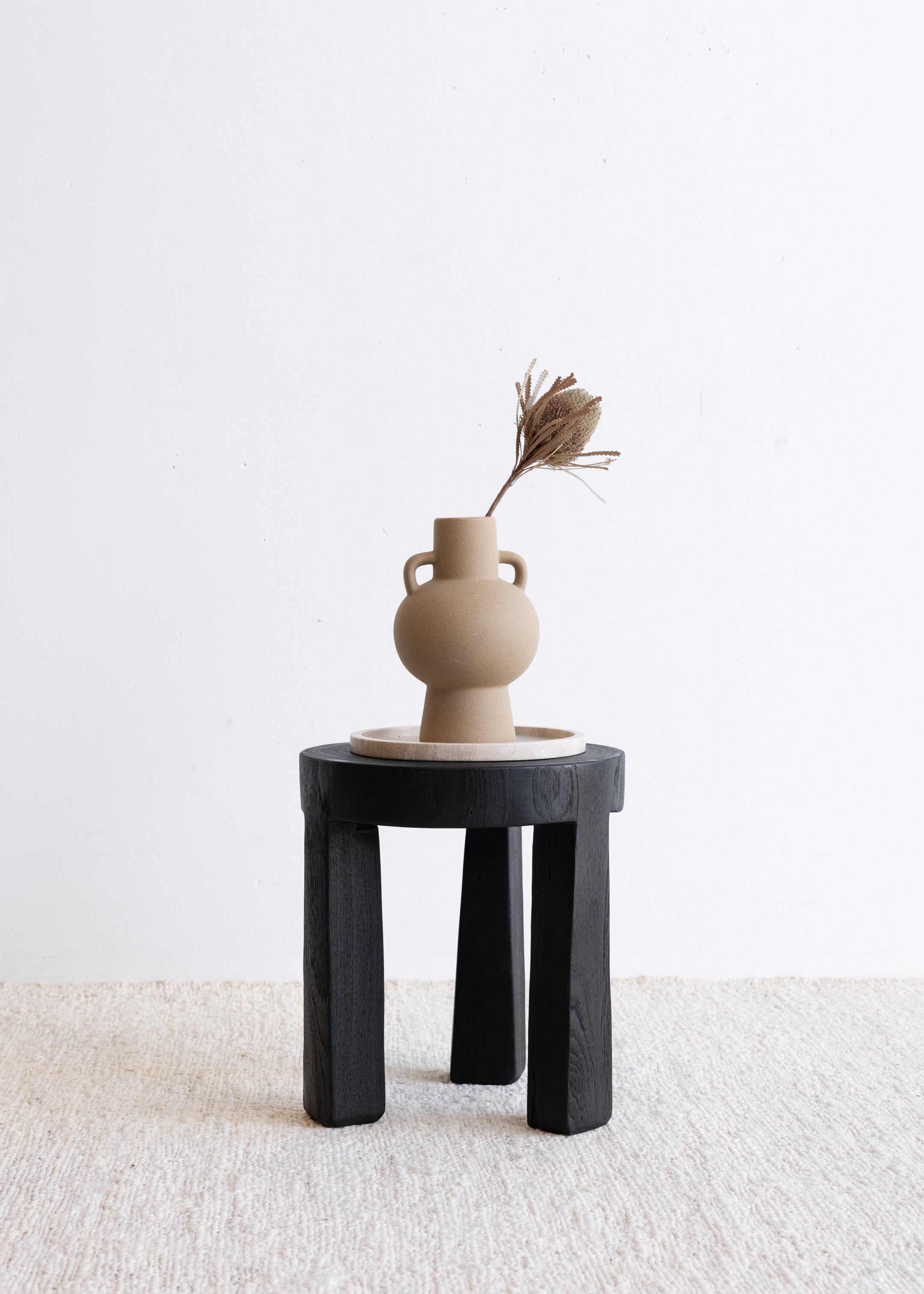 Organic Stool / Black