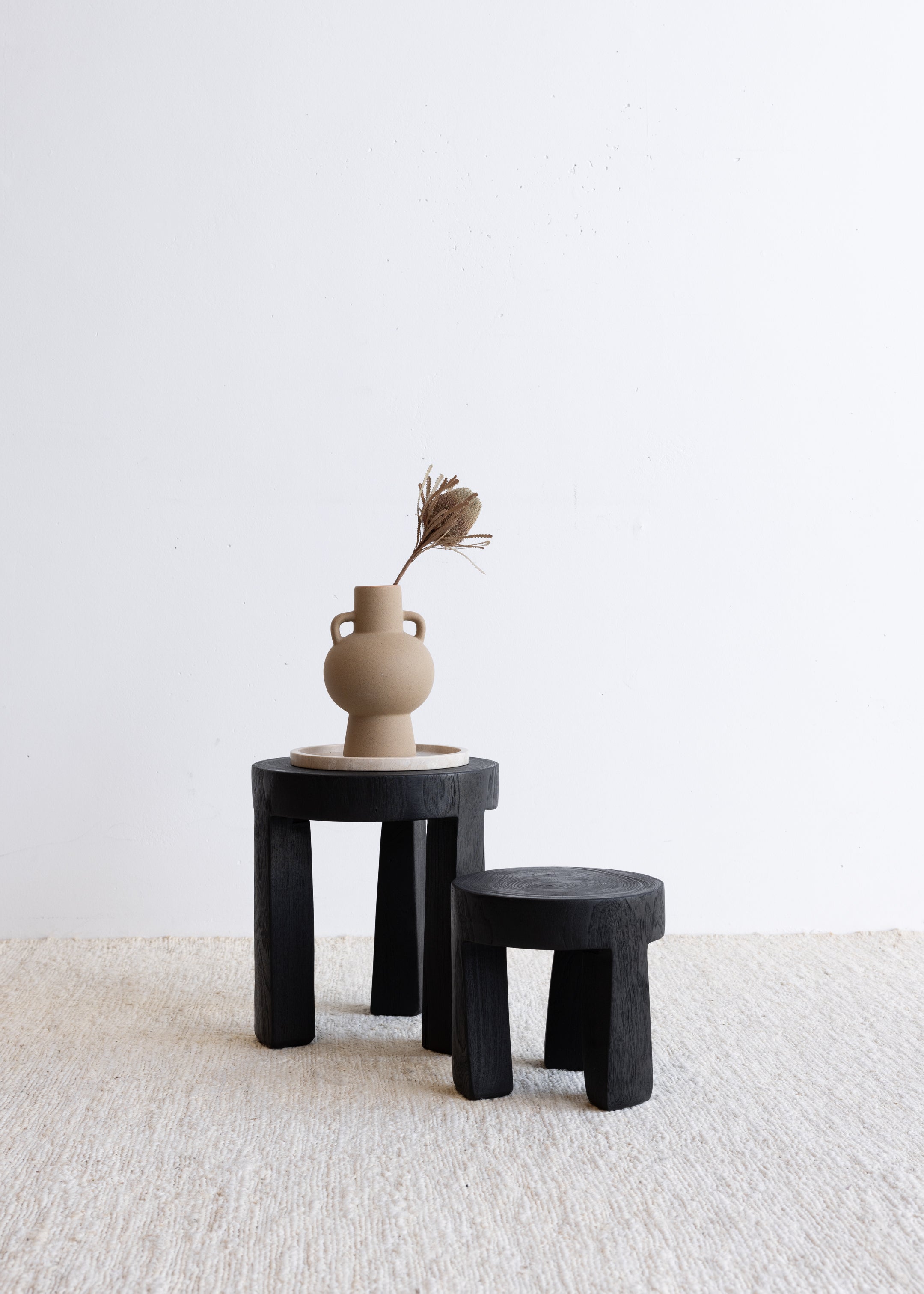 Organic Stool / Black