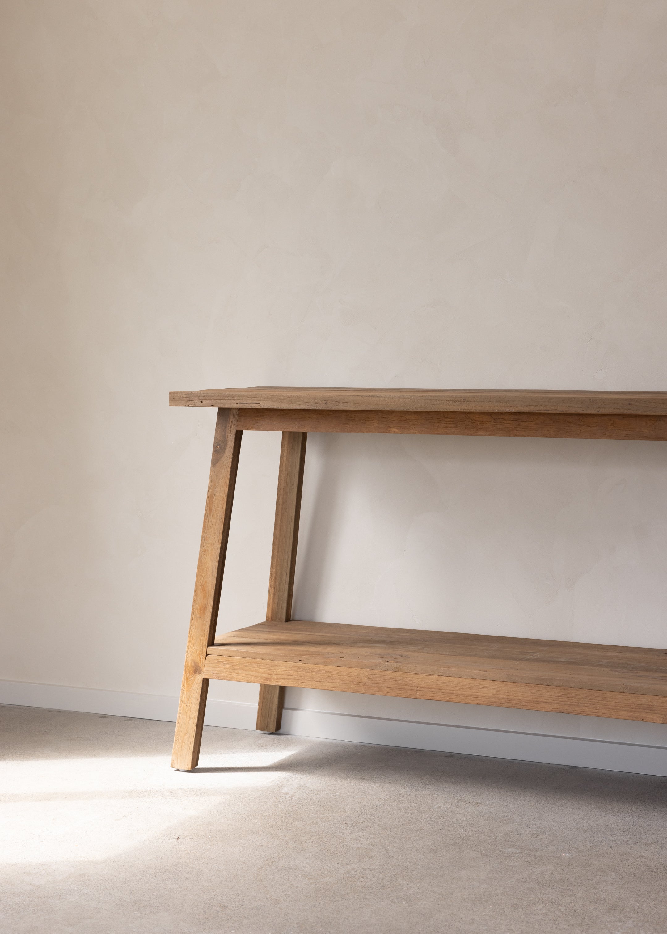 Sara Teak Console / Dark Teak