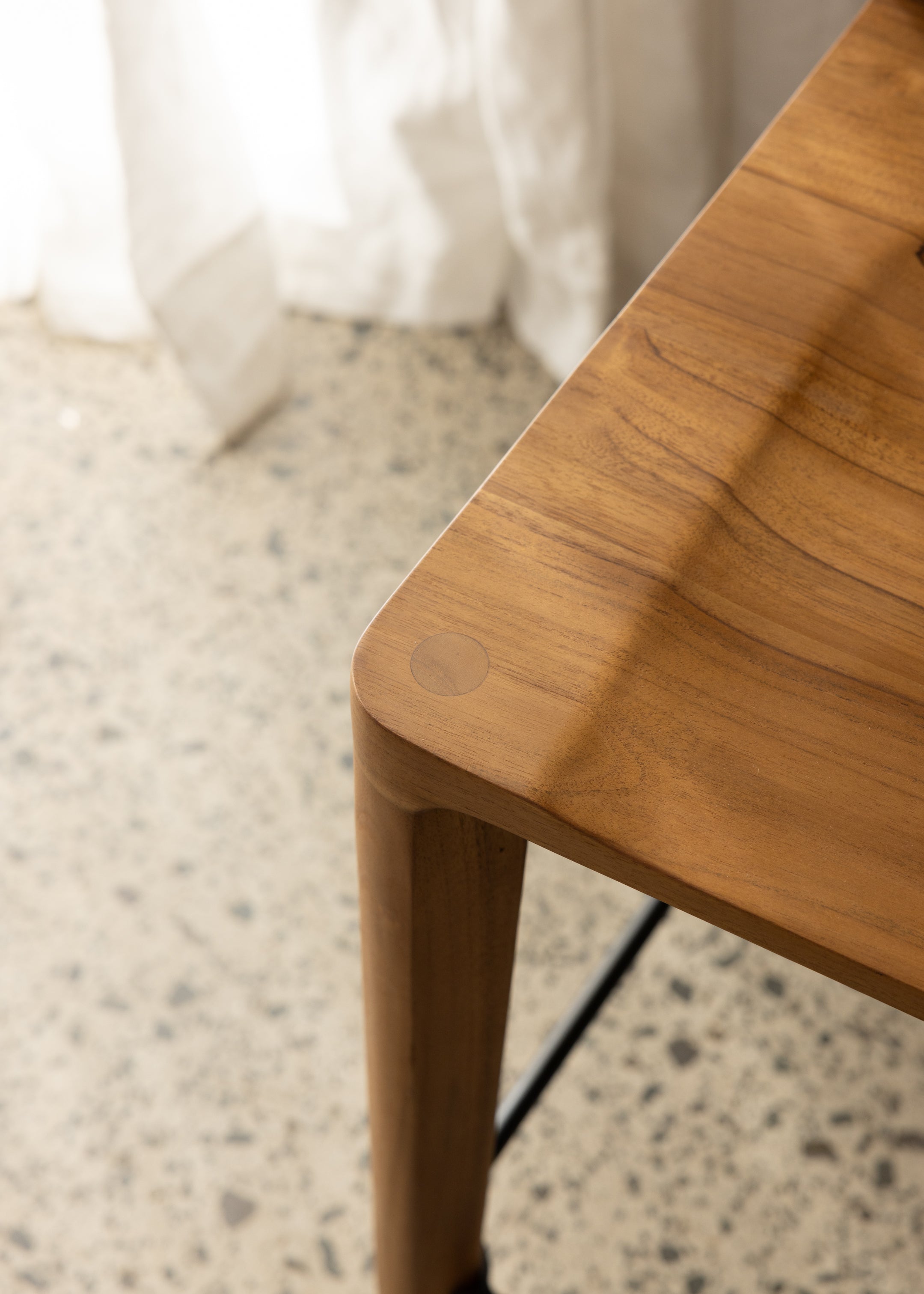 Glide Luxe Bar Stool / Natural