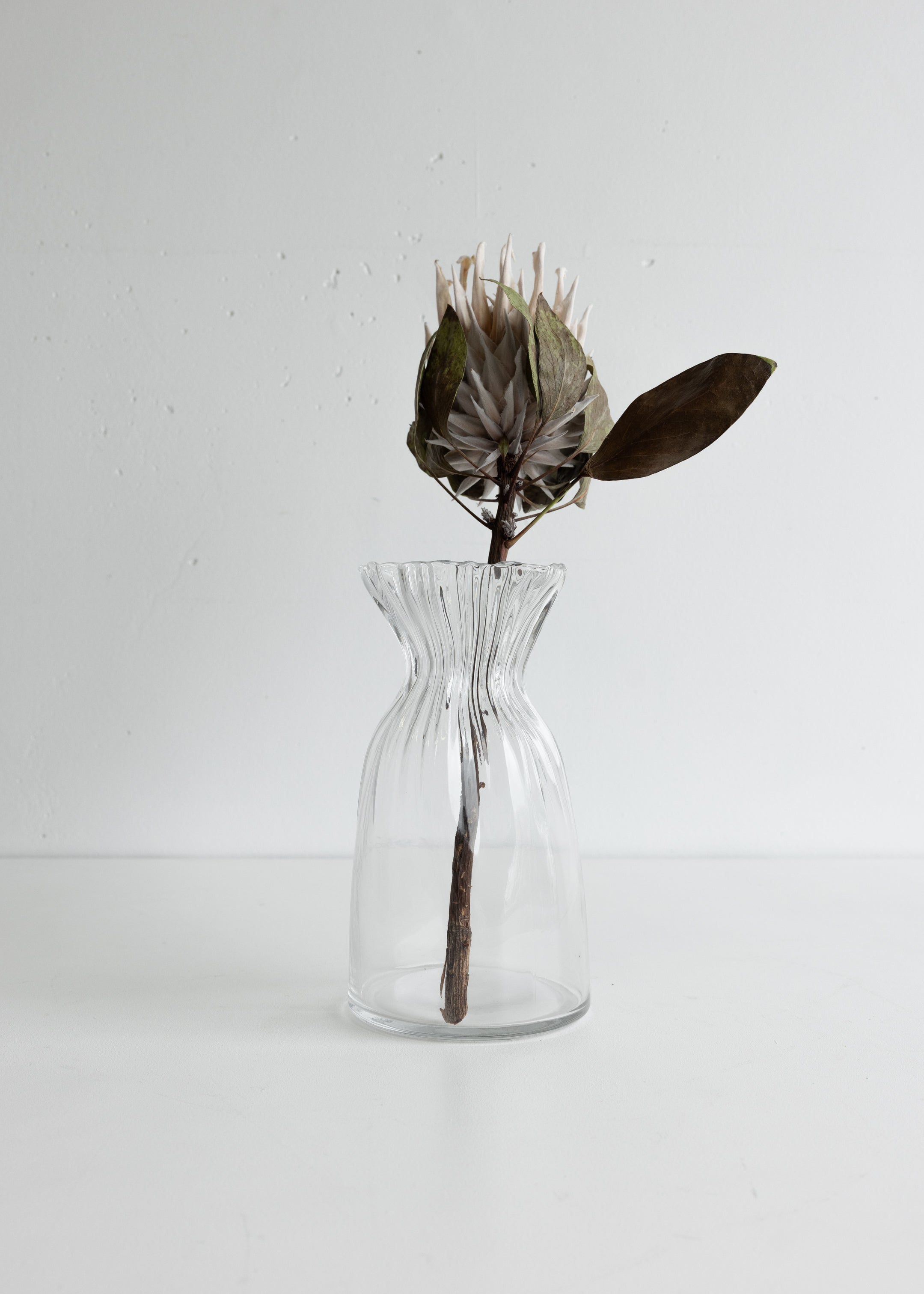 Paperbag Glass Vase