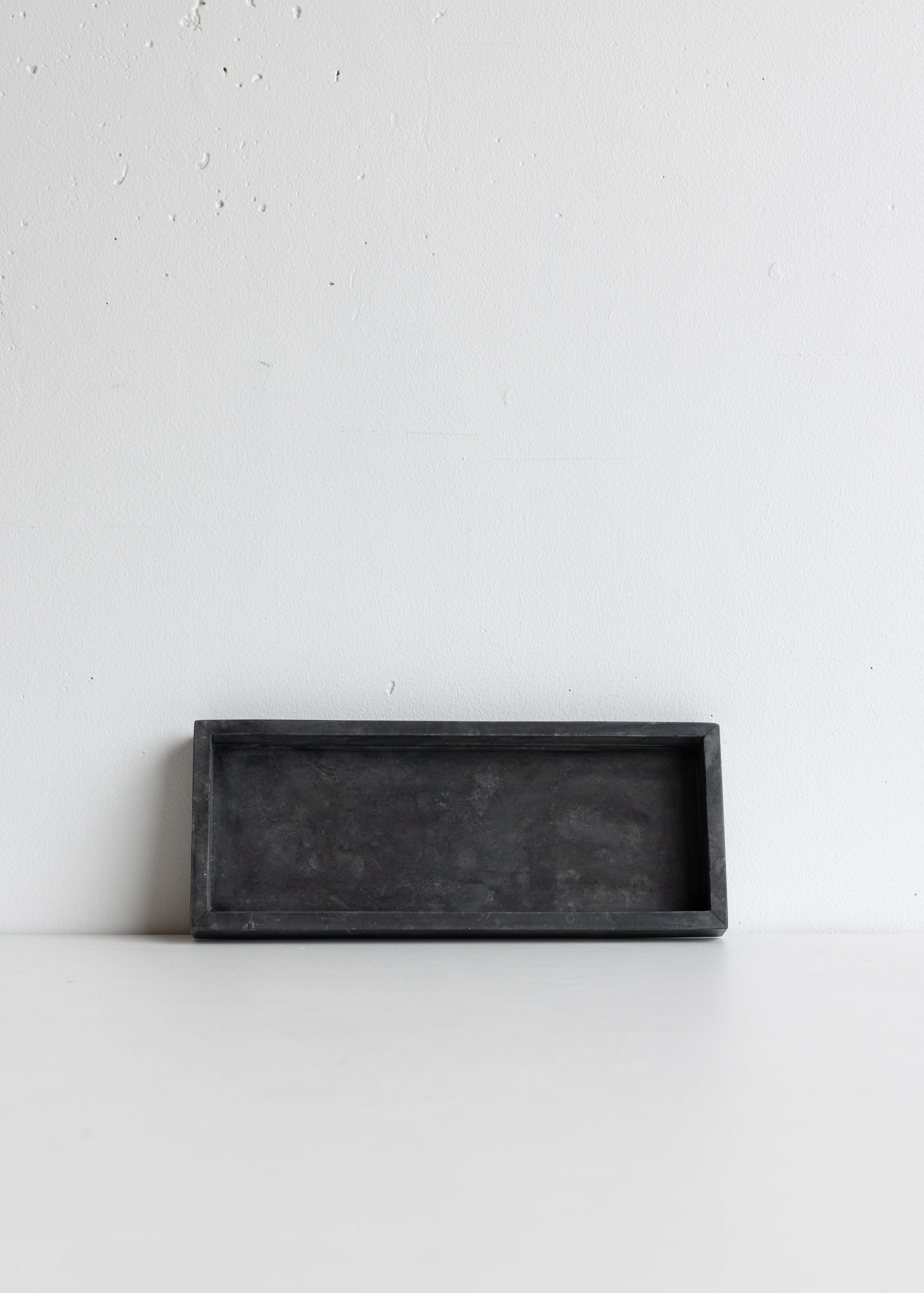 Marble Rectangle Tray / Black