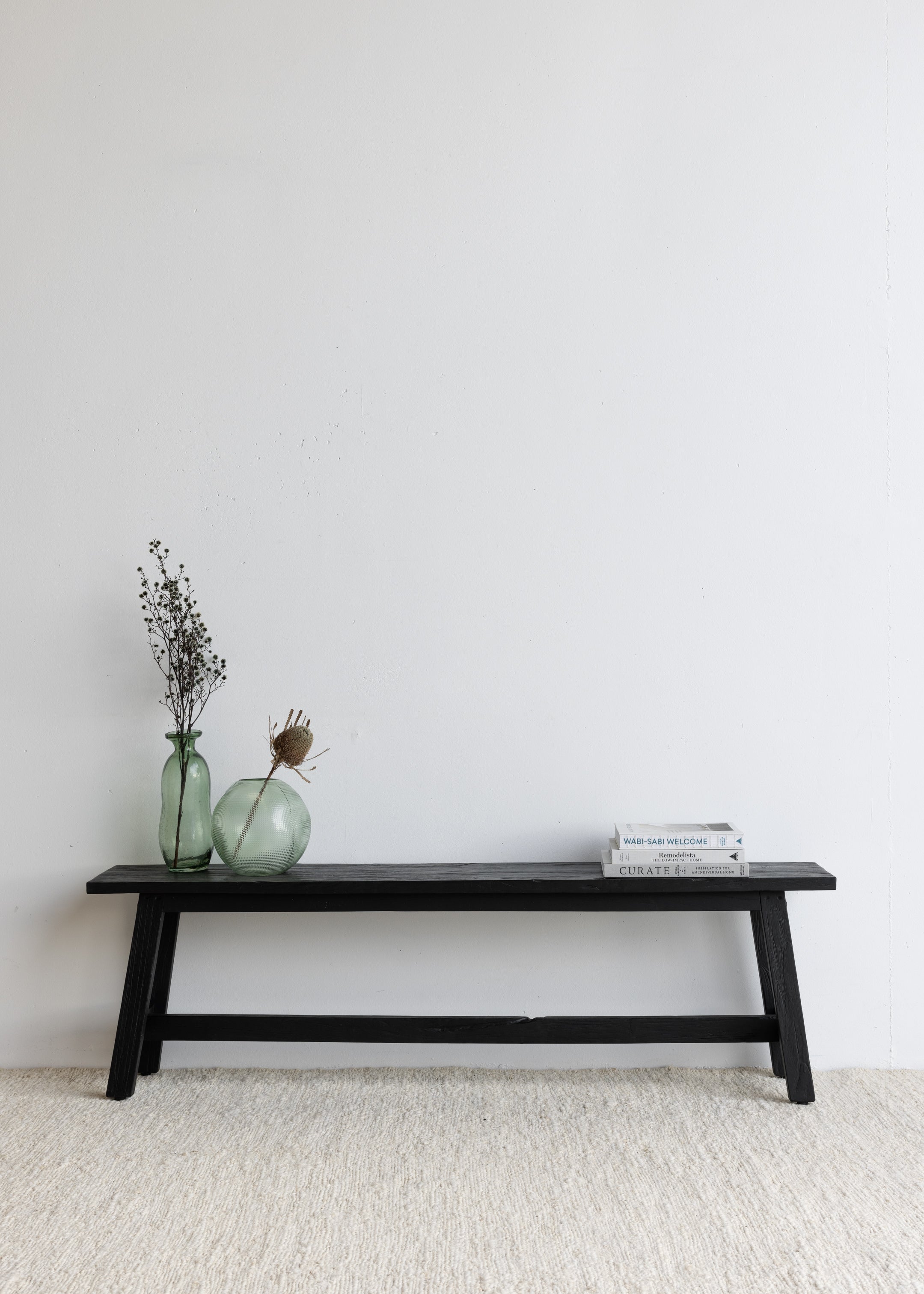 Jordy Teak Bench / Black