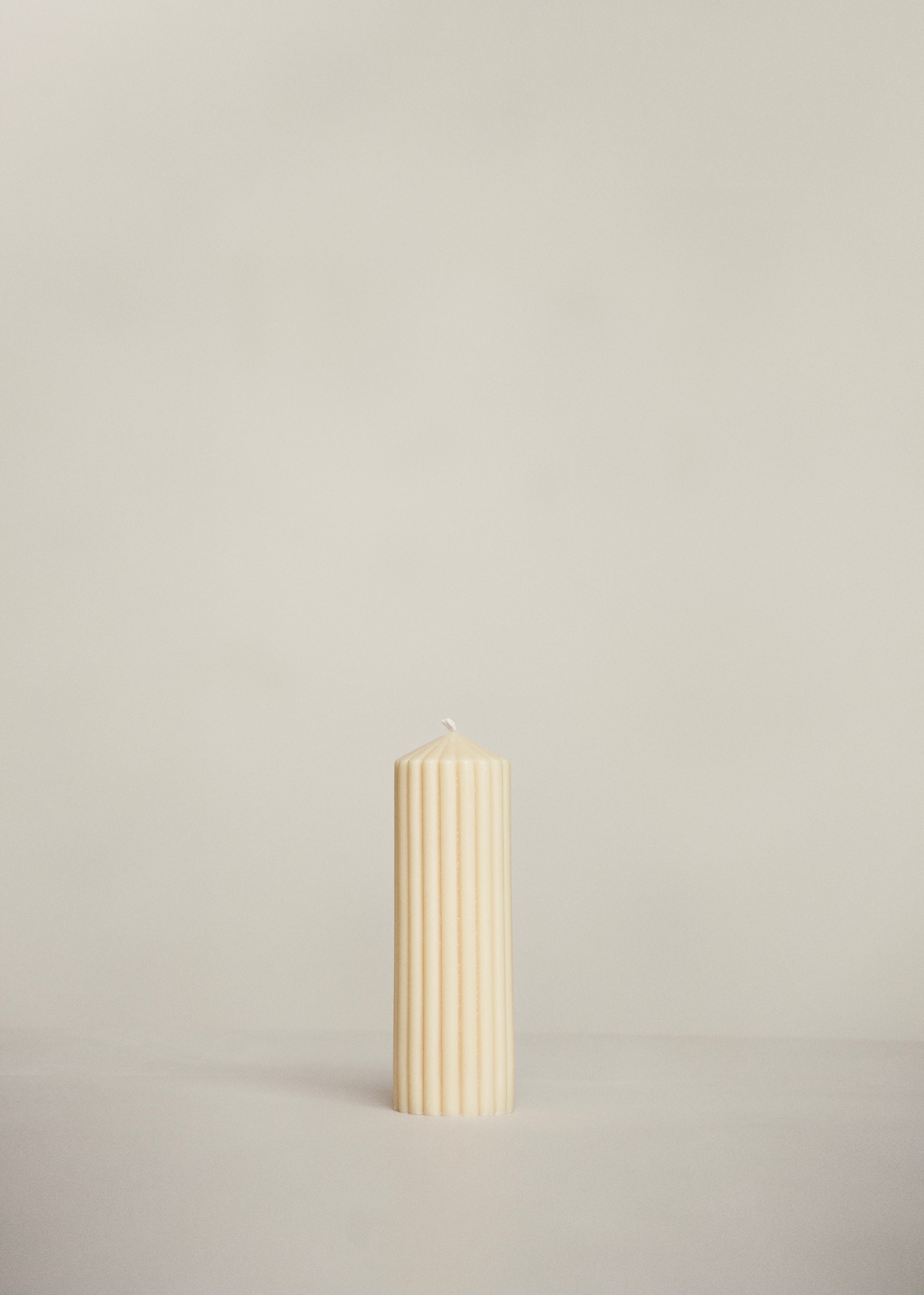 Cirque Pillar Candle Large / Gold