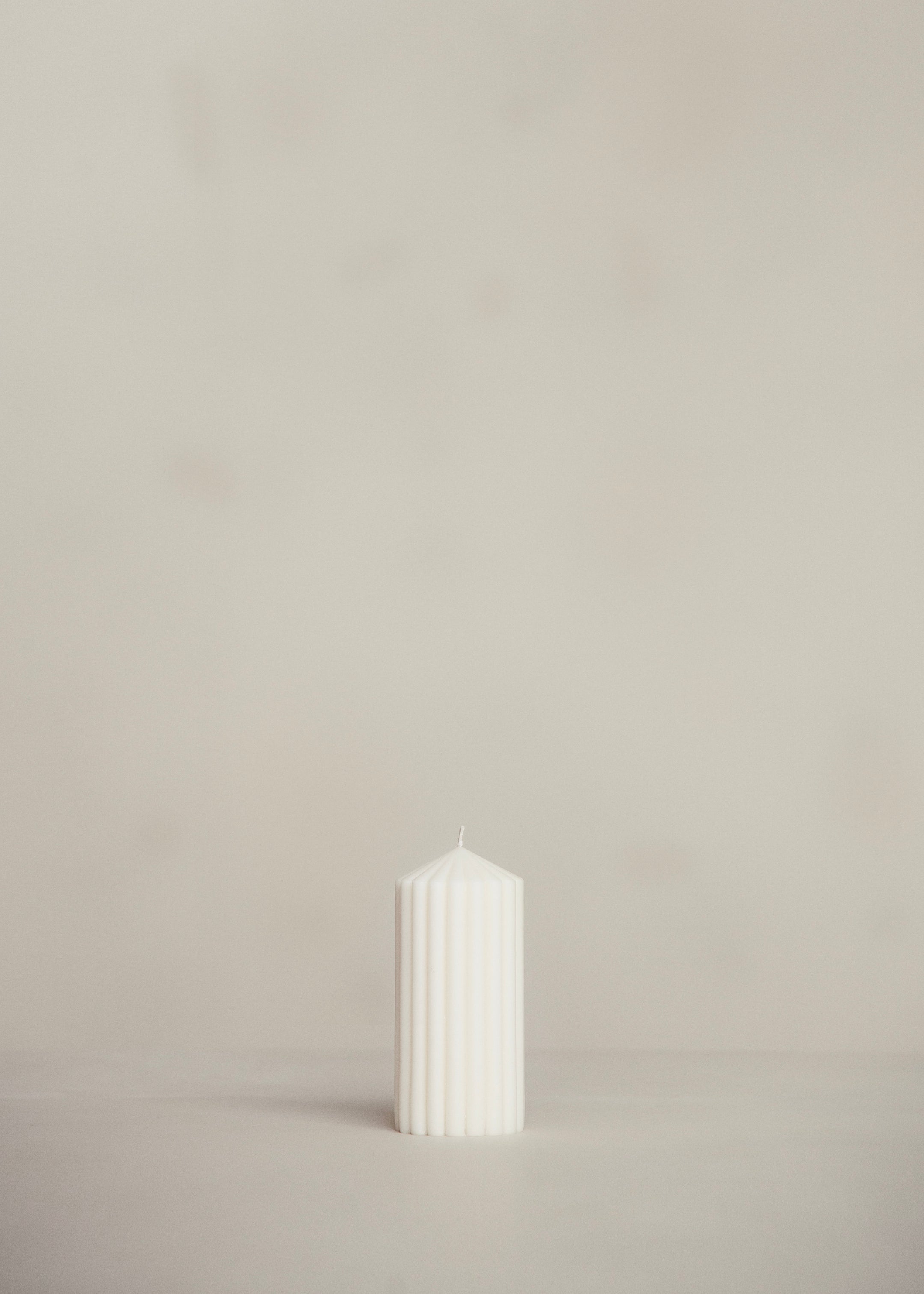 Cirque Pillar Candle Small / Ivory