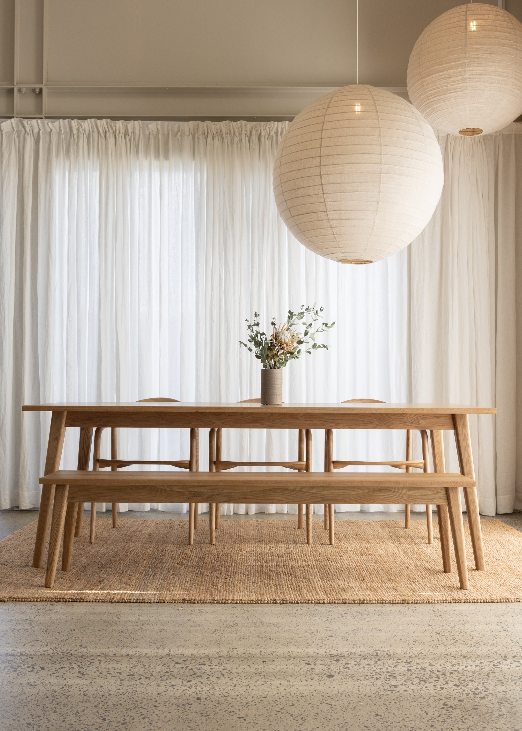 Vaasa Oak Dining Table 220cm / Natural