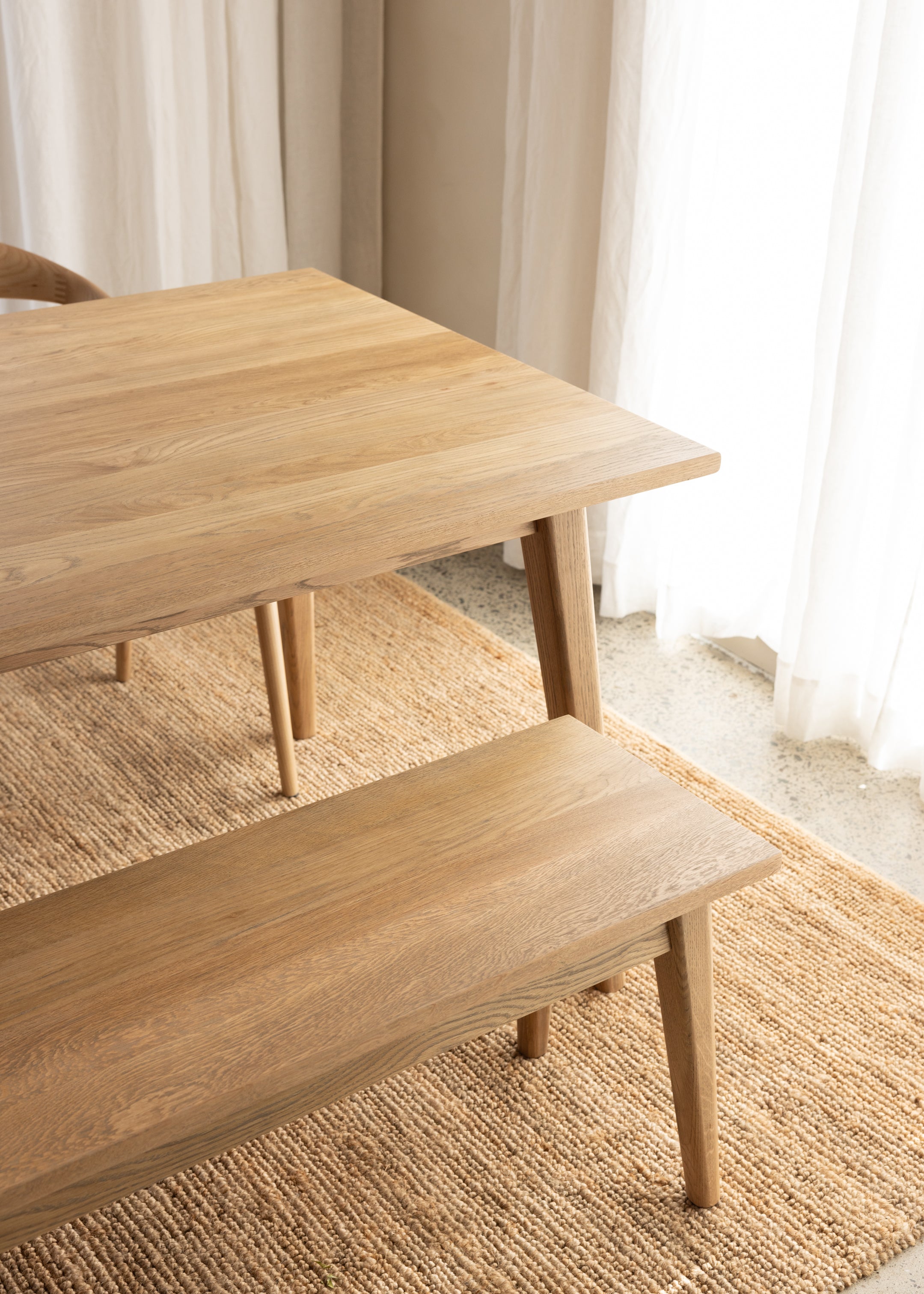 Vaasa Oak Dining Table 220cm / Natural