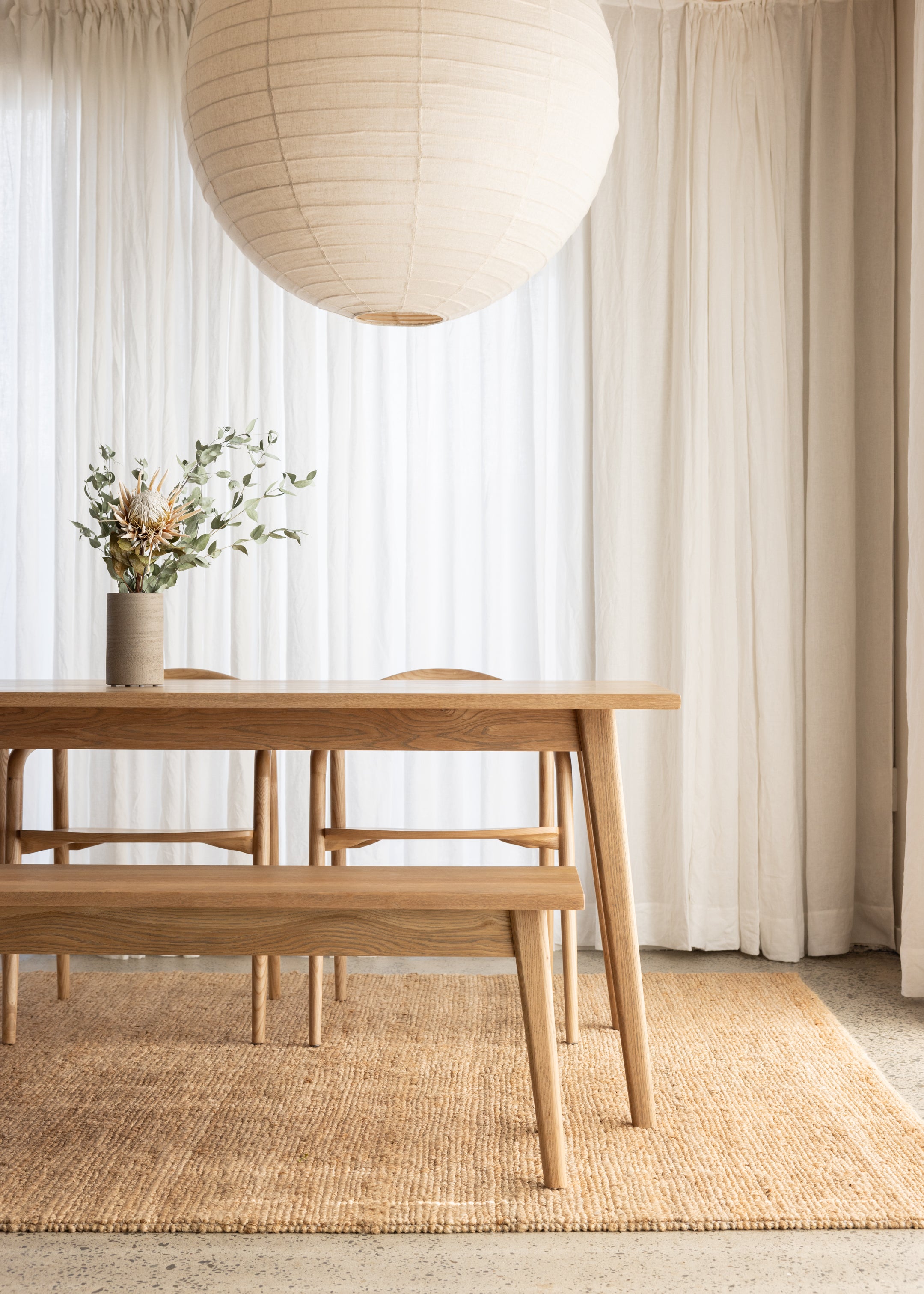 Vaasa Oak Dining Table 180cm / Natural