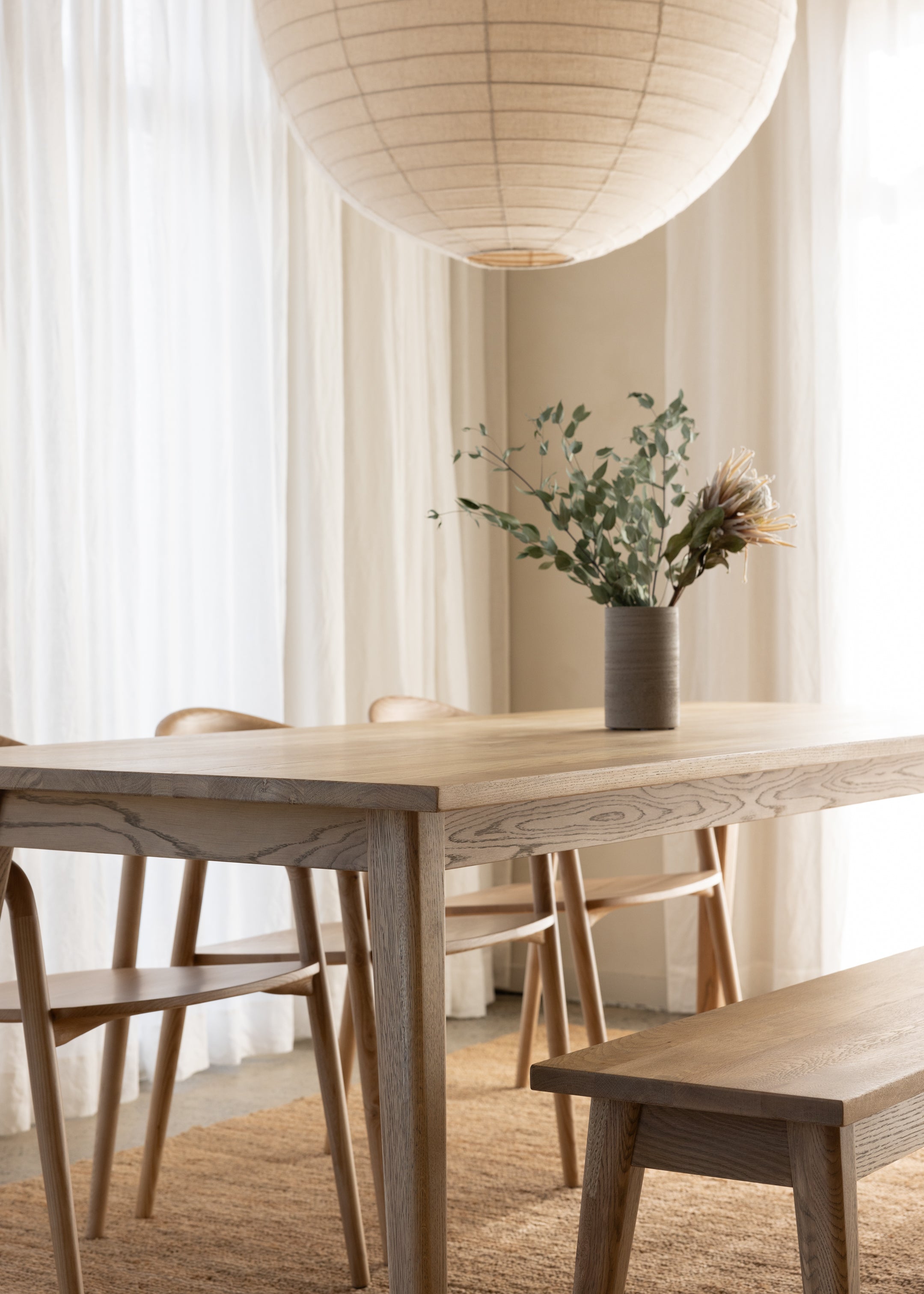 Vaasa Oak Dining Table 220cm / Natural