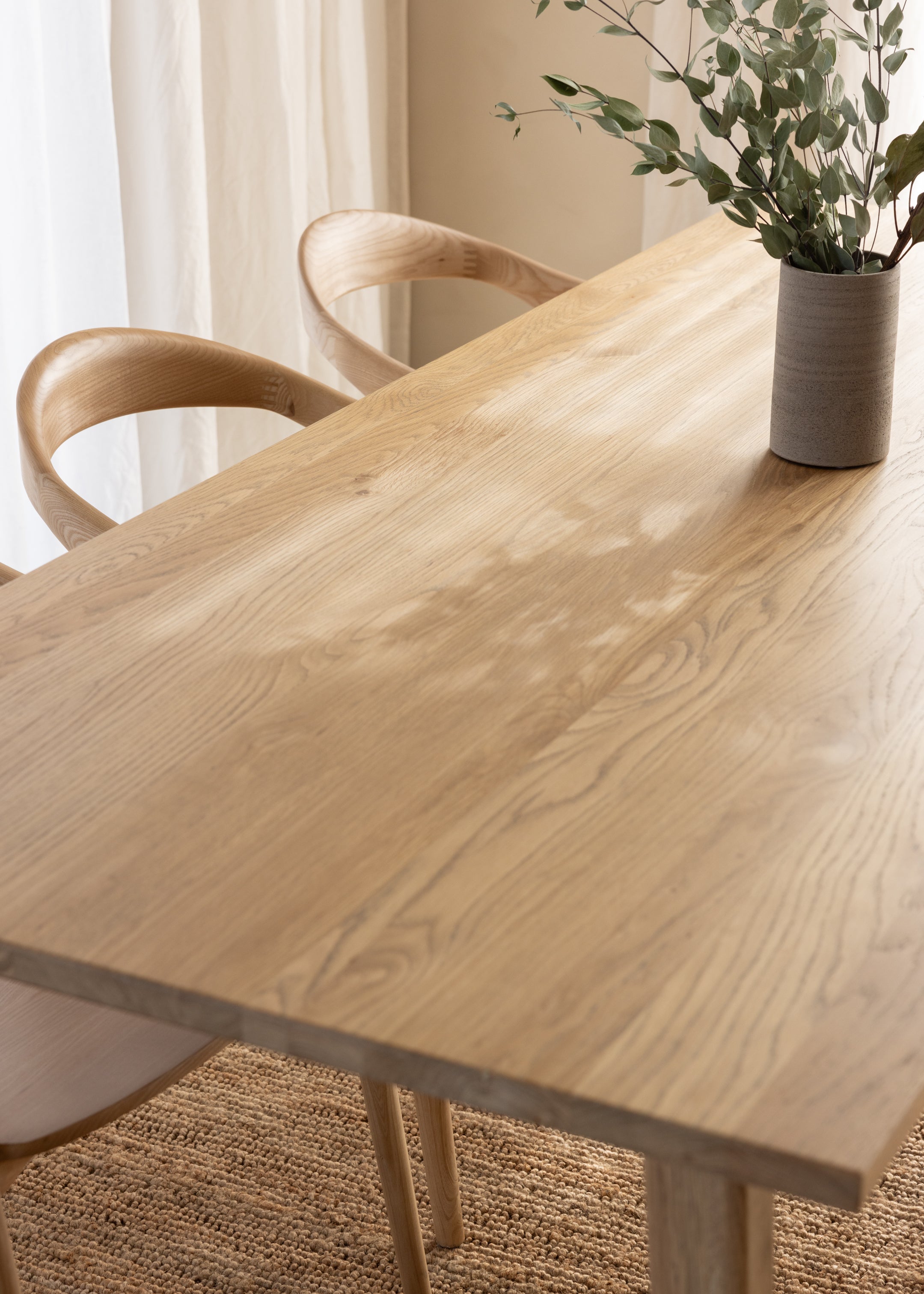 Vaasa Oak Dining Table 260cm / Natural