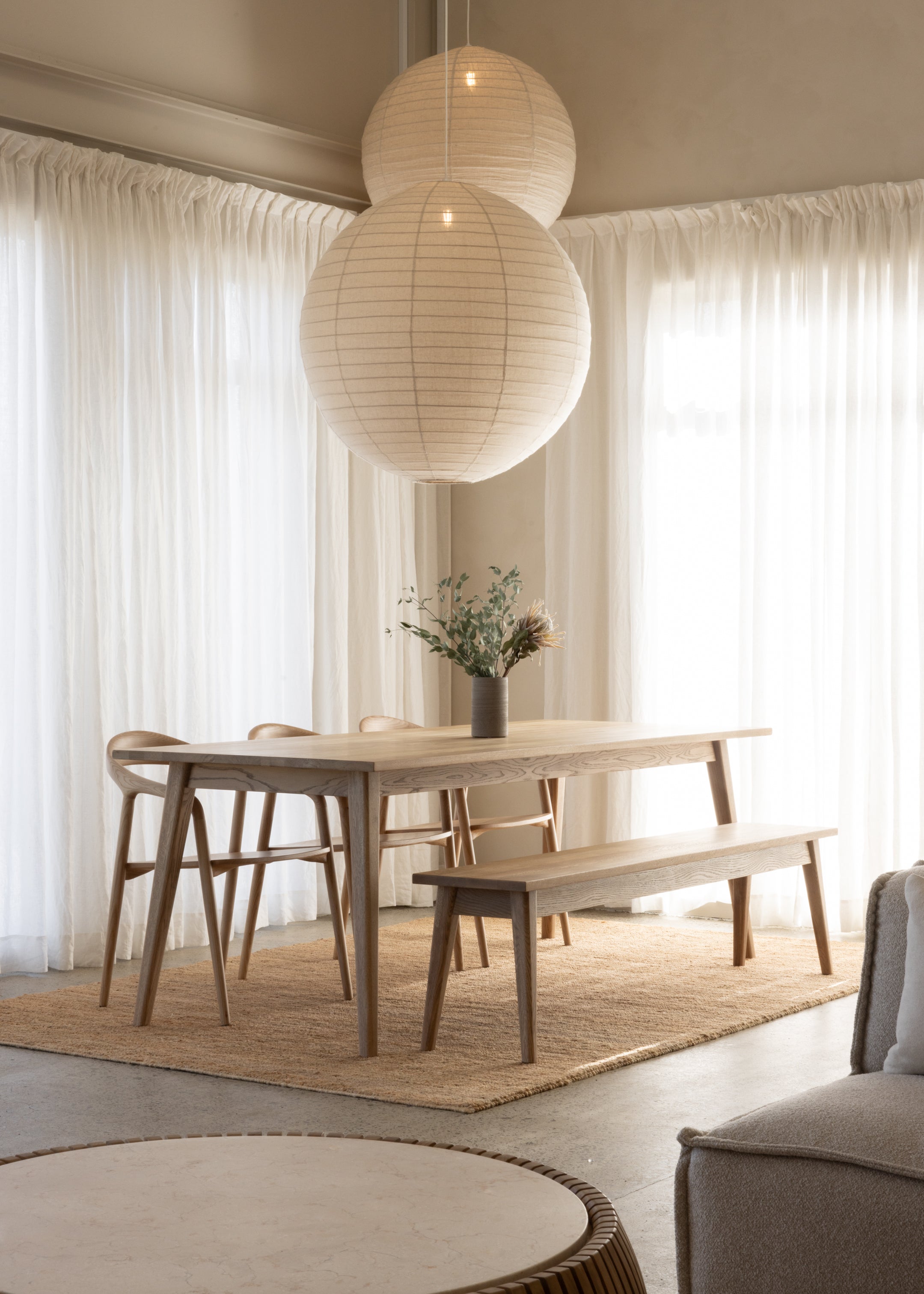 Vaasa Oak Dining Table 220cm / Natural