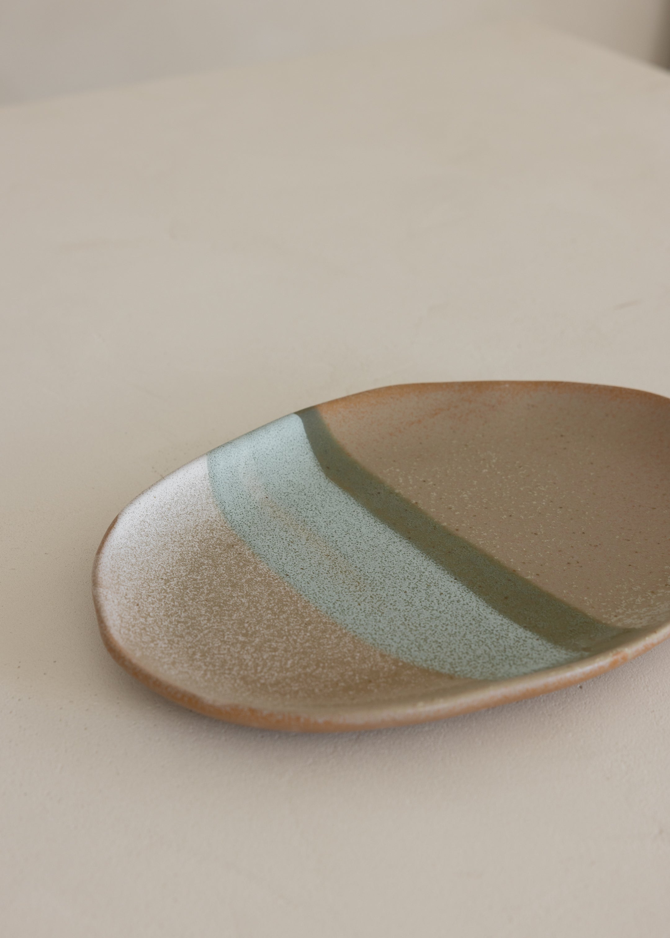 Tate Oval Platter / Green