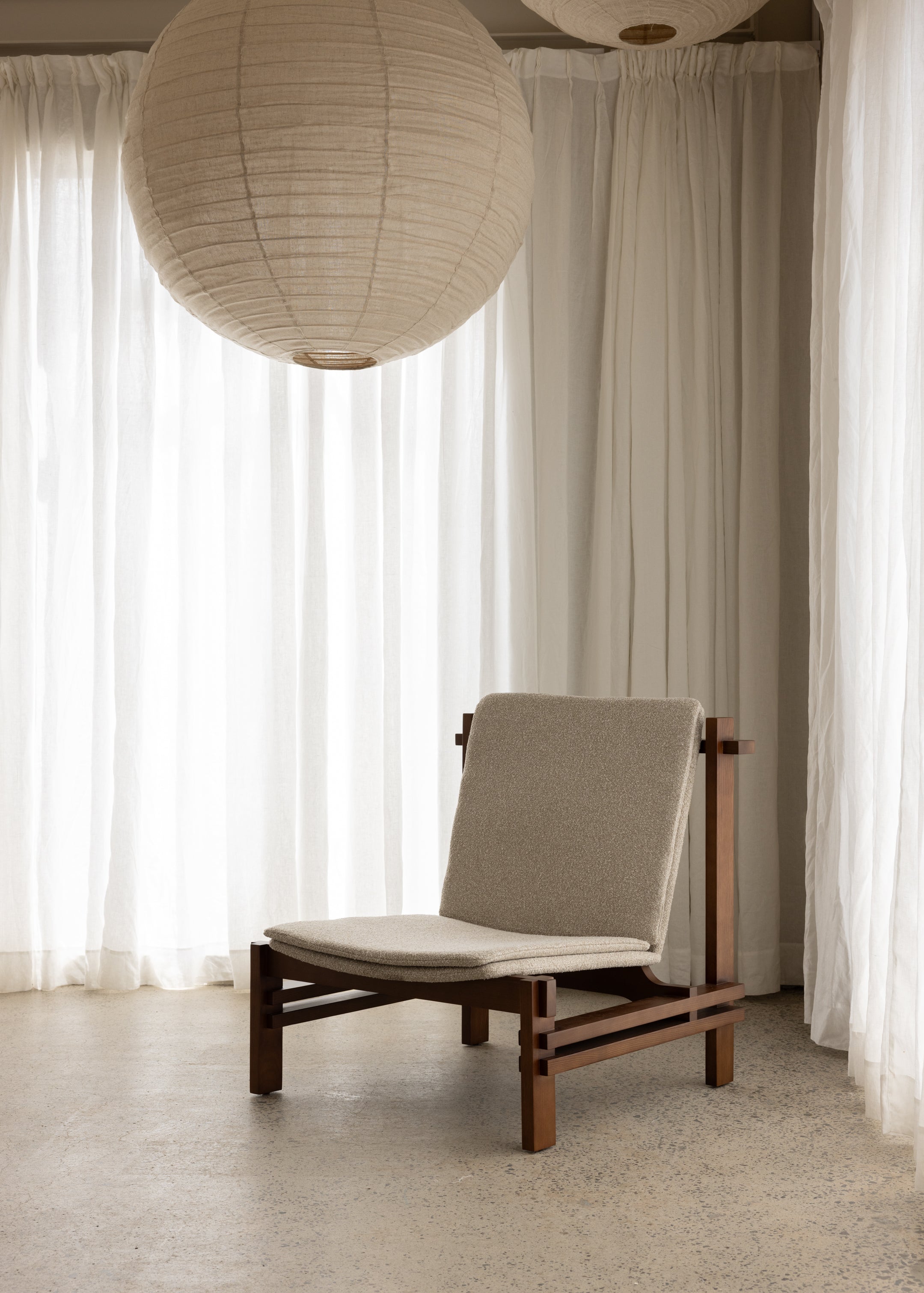 Brasila Occasional Chair / Boucle / Natural