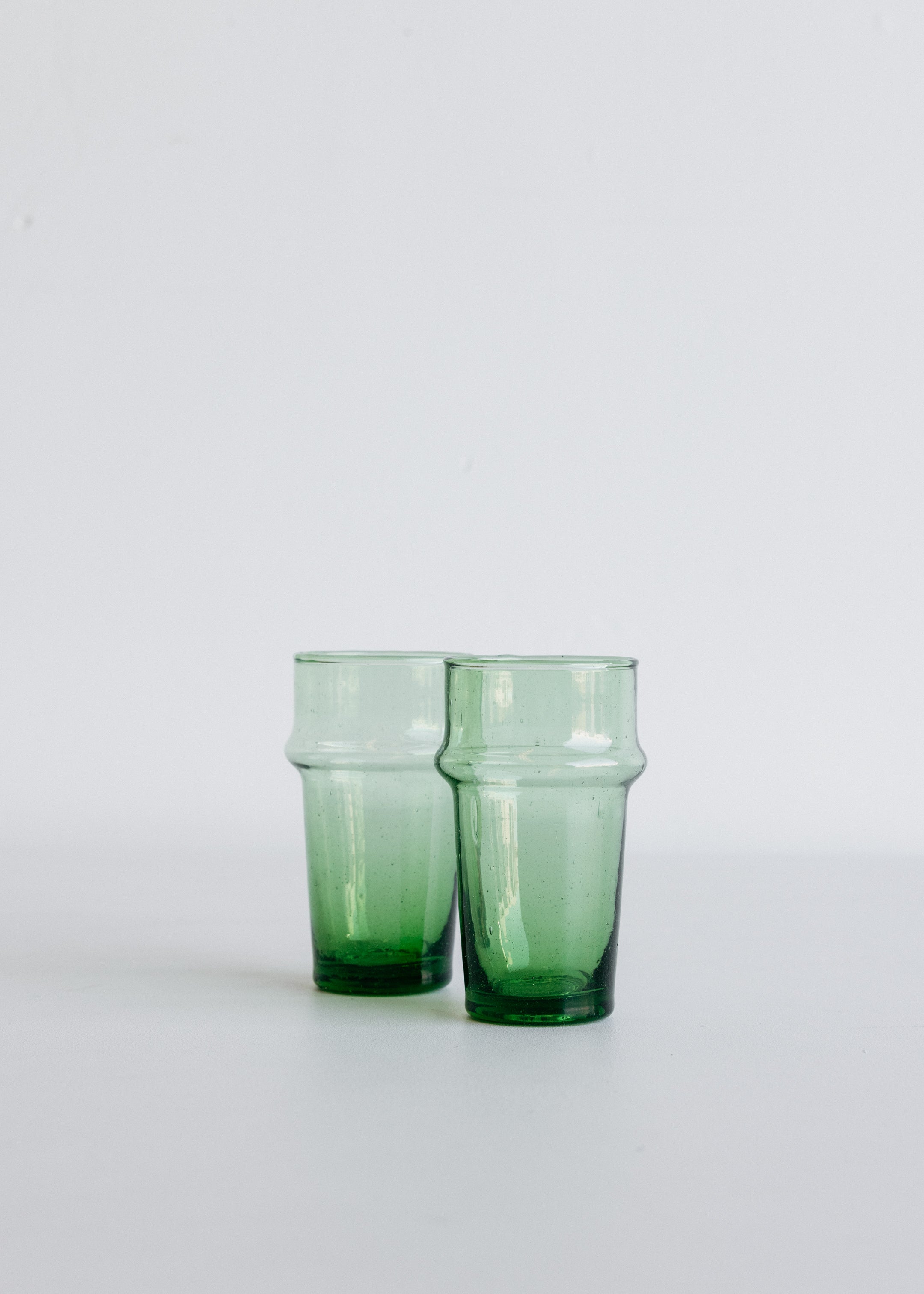Beldi Moroccan Drinking Glass / Green