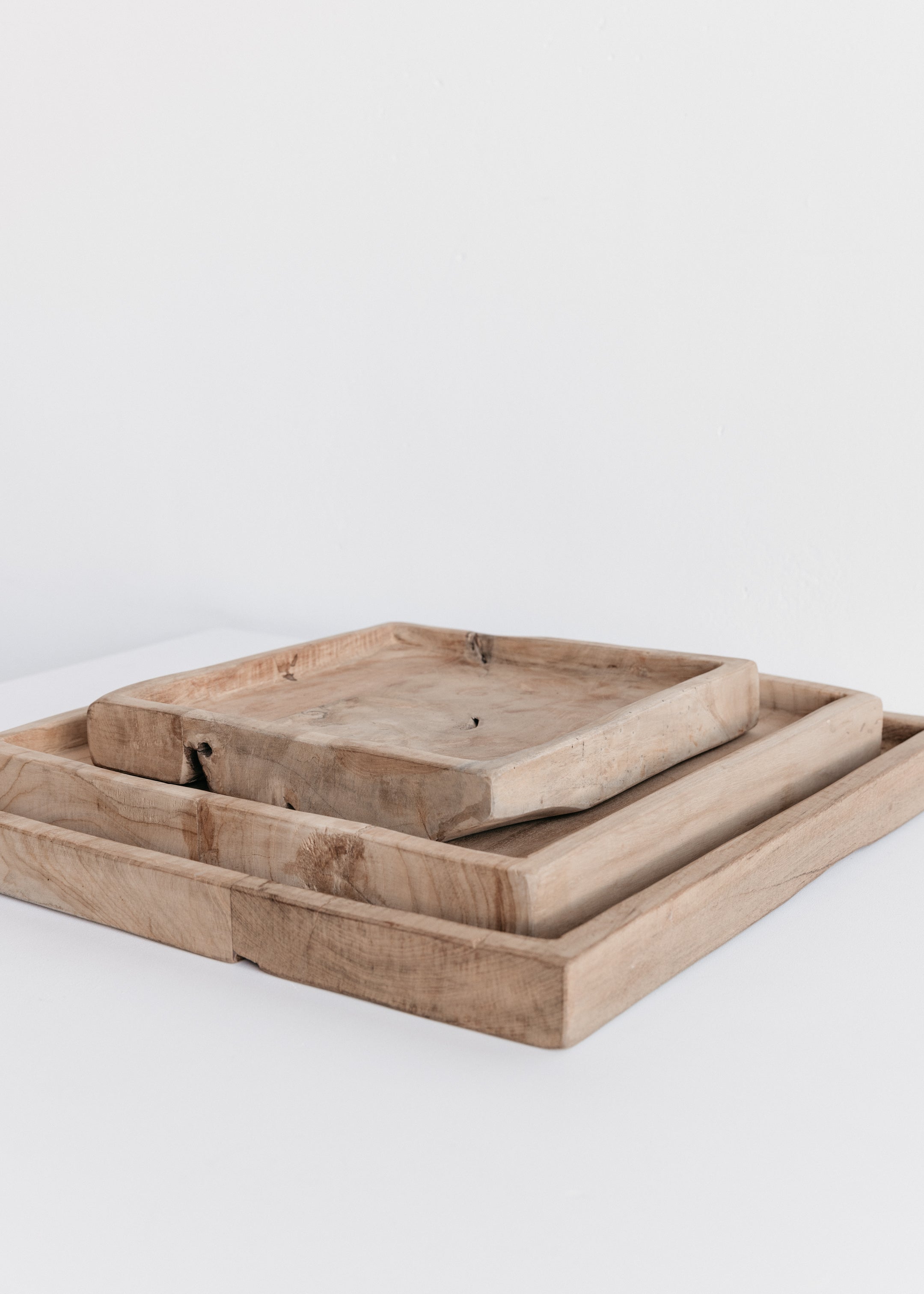 Square sale wooden tray