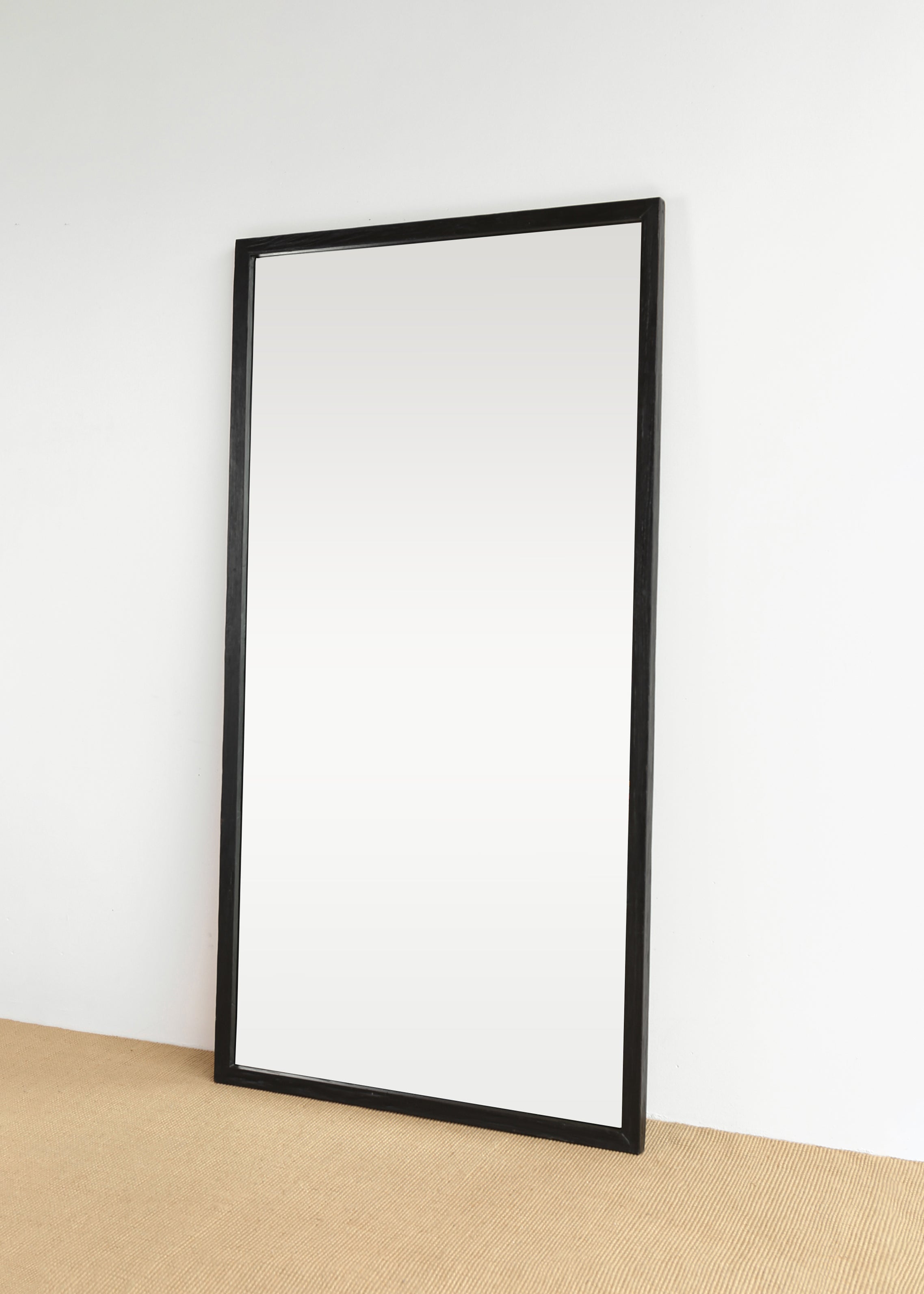 Alfred Teak Mirror / Black