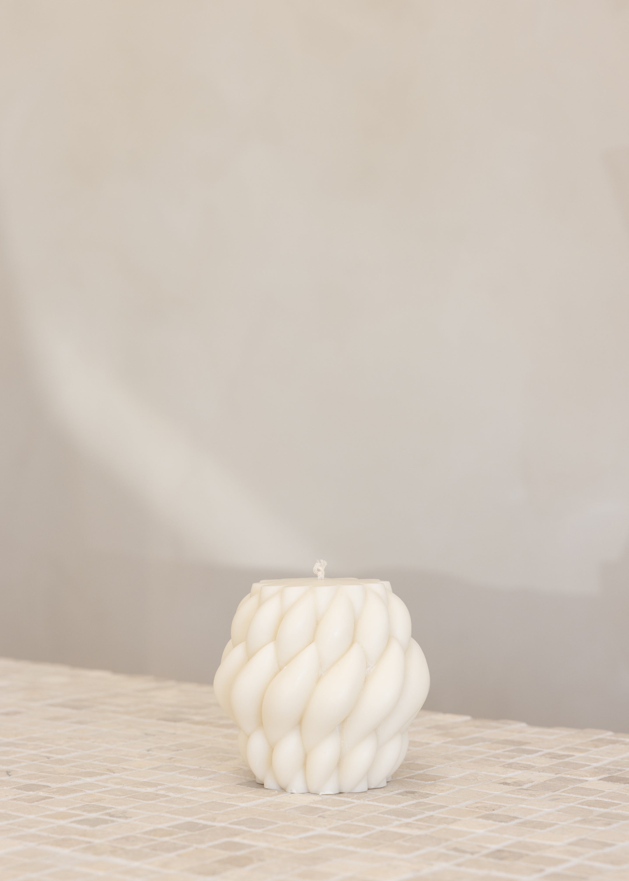 Entanglement Candle / White
