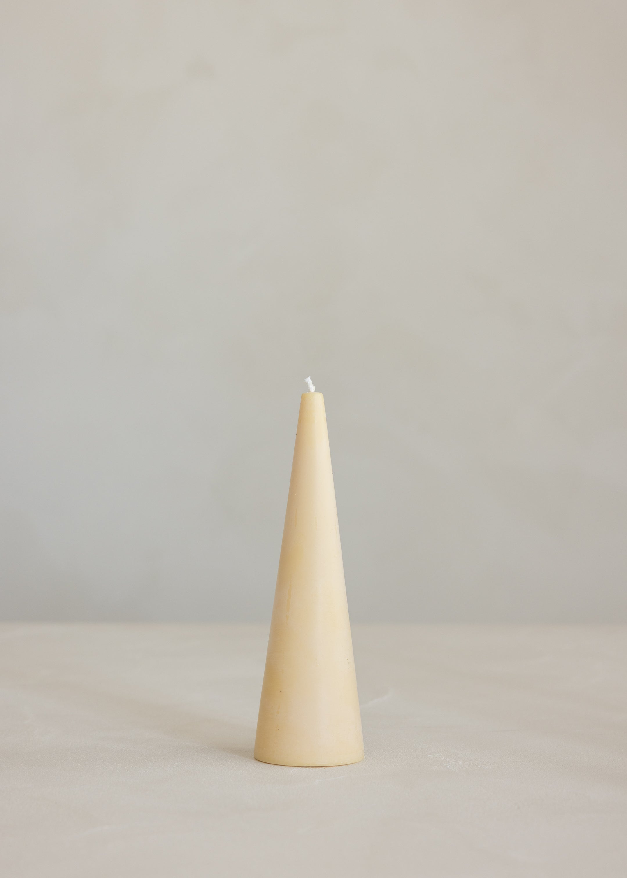 Cone Candle Small / Gold