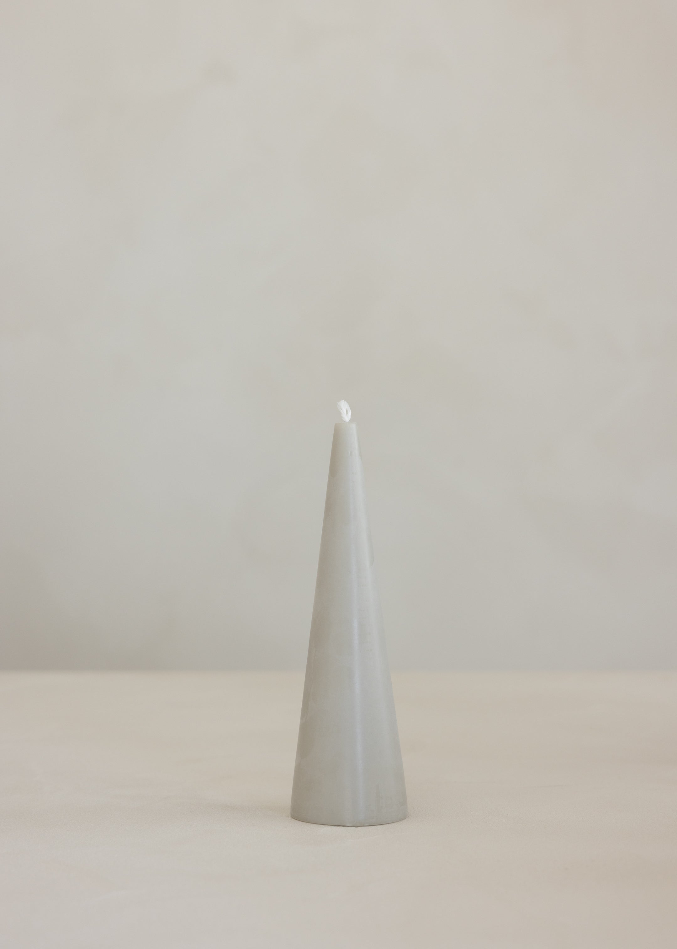 Cone Candle Small / Pale Eucalyptus