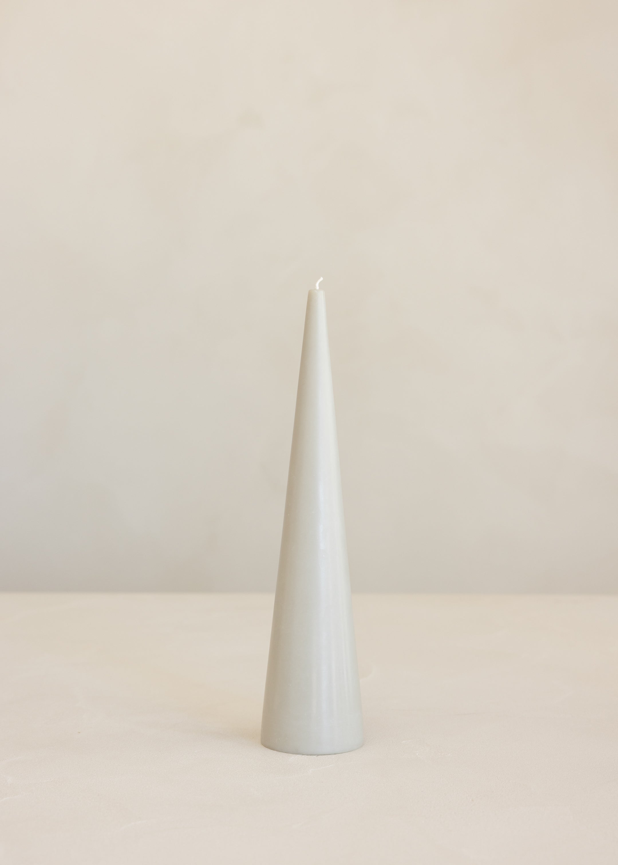 Cone Candle / Pale Eucalyptus