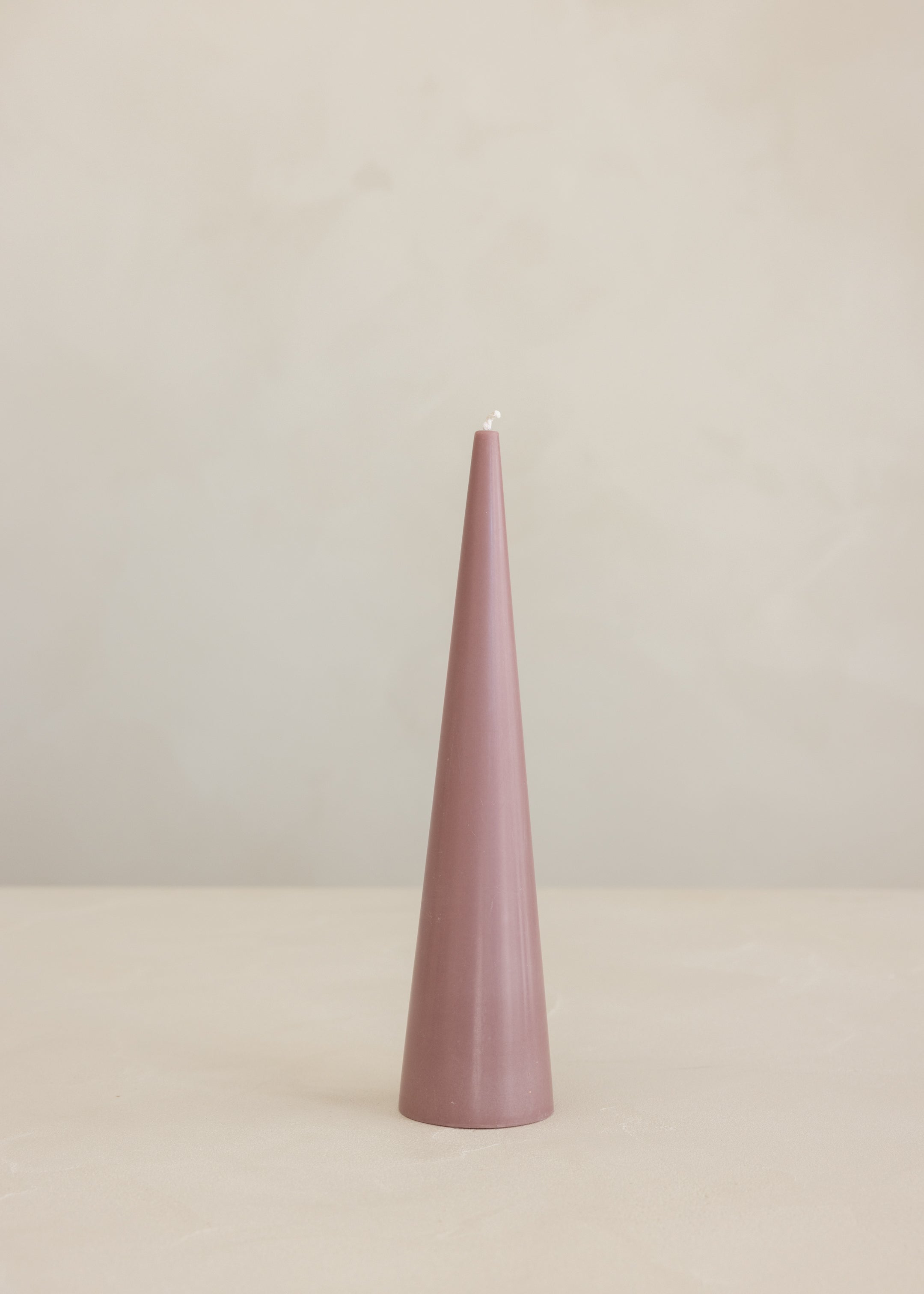 Cone Candle / Old Rose