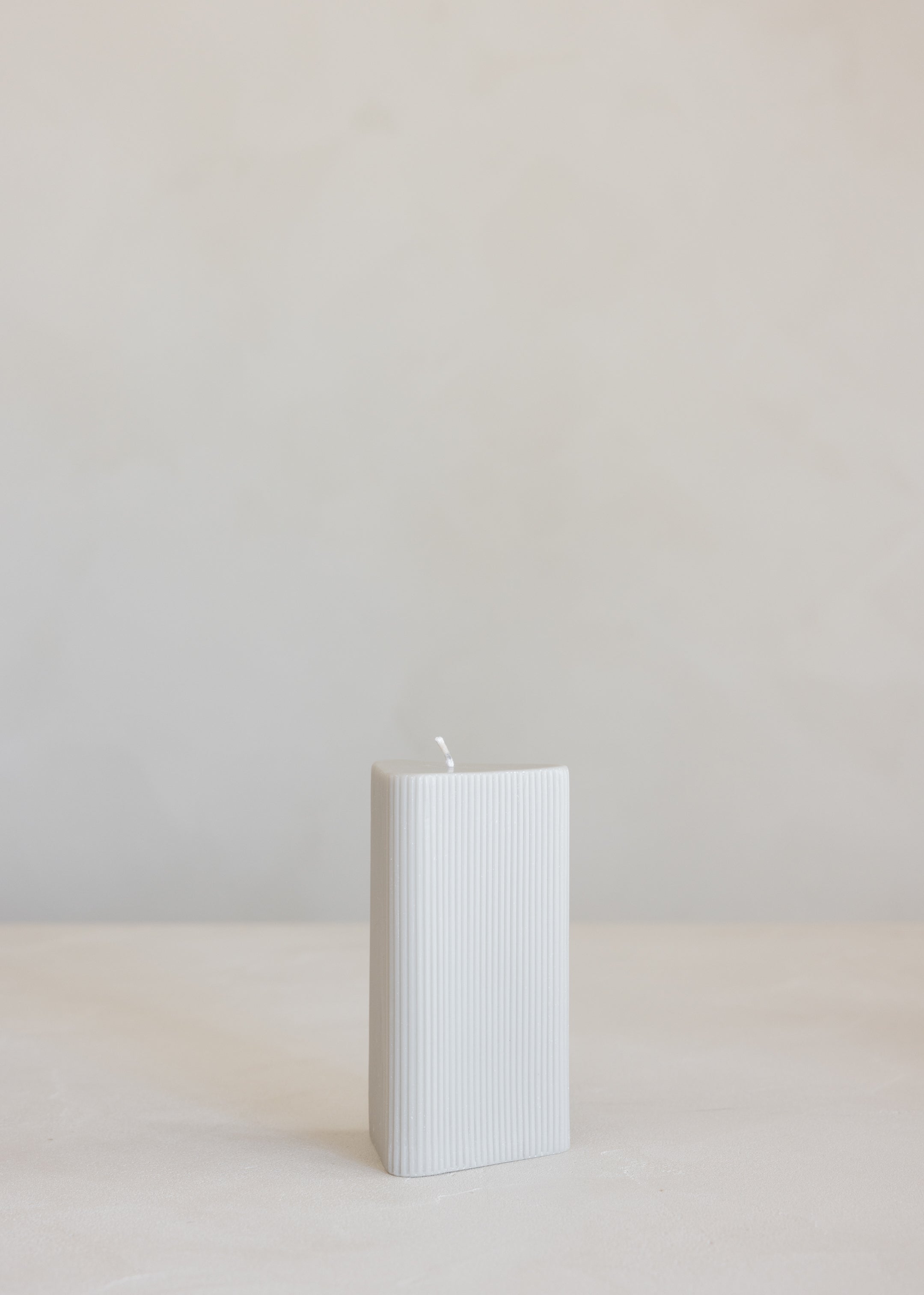 Helix Pillar Candle Large / Pale Eucalyptus