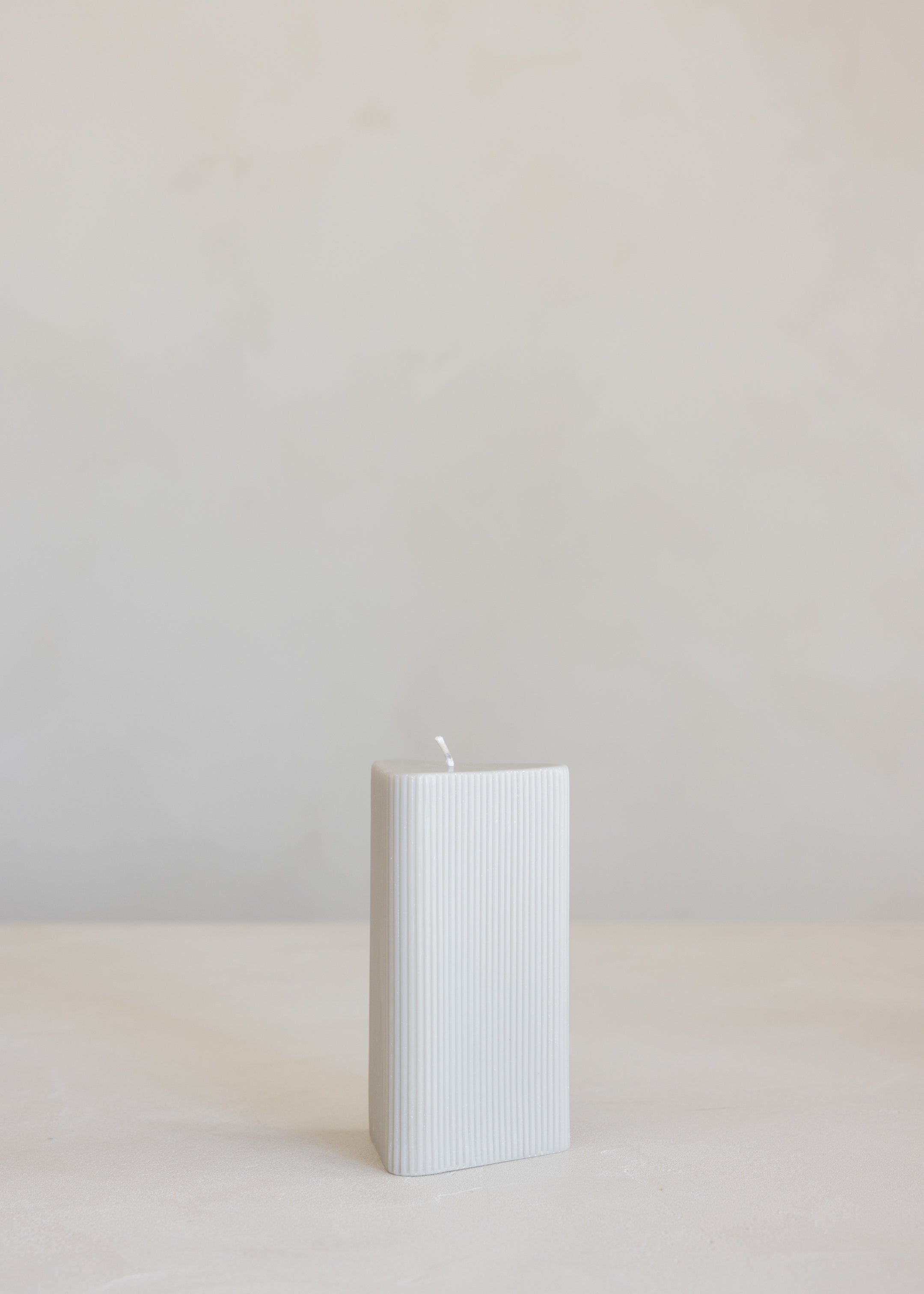 Helix Pillar Candle / Pale Eucalyptus