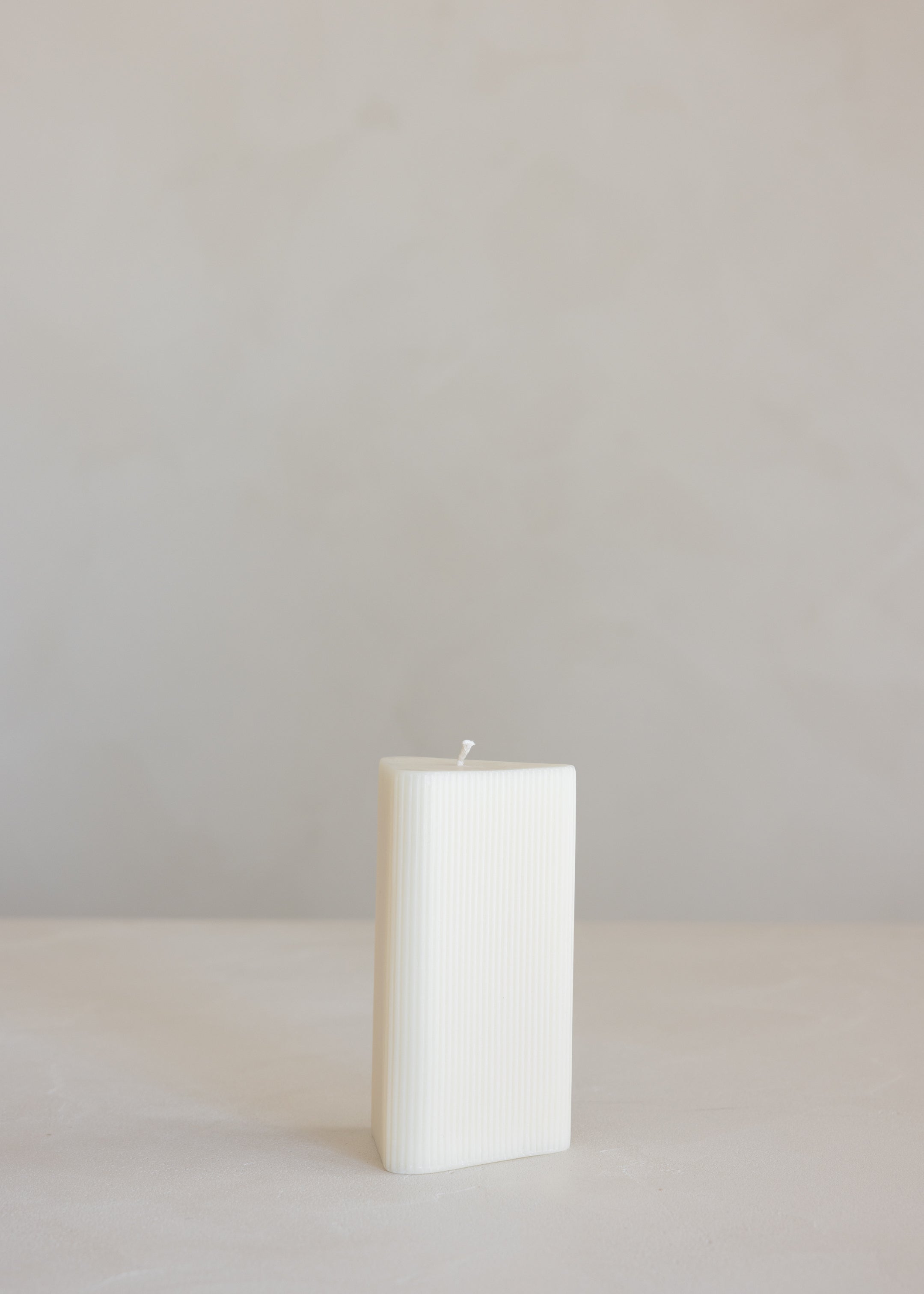 Helix  Pillar Candle Large / Ivory