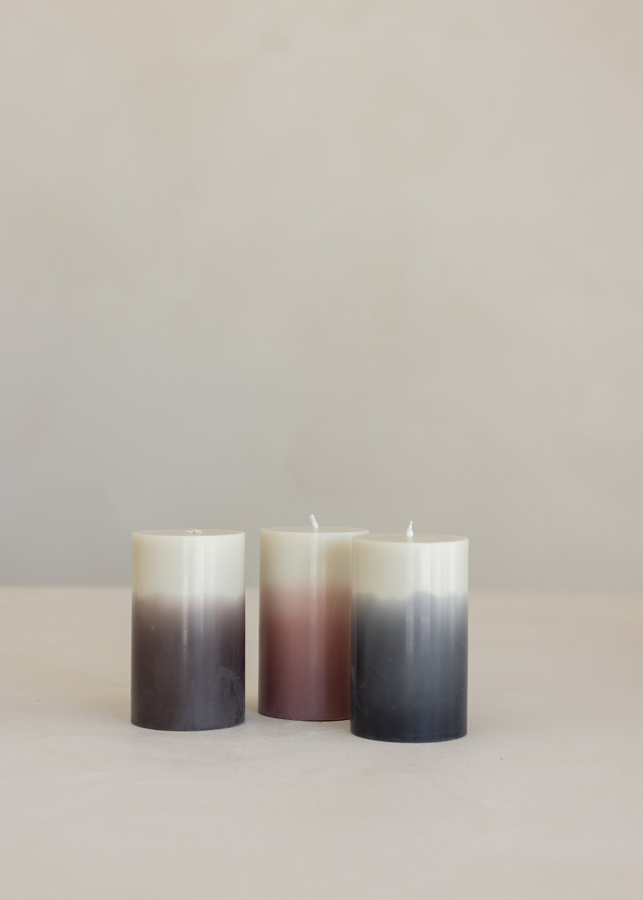 Ombre Candle Small / Old Rose
