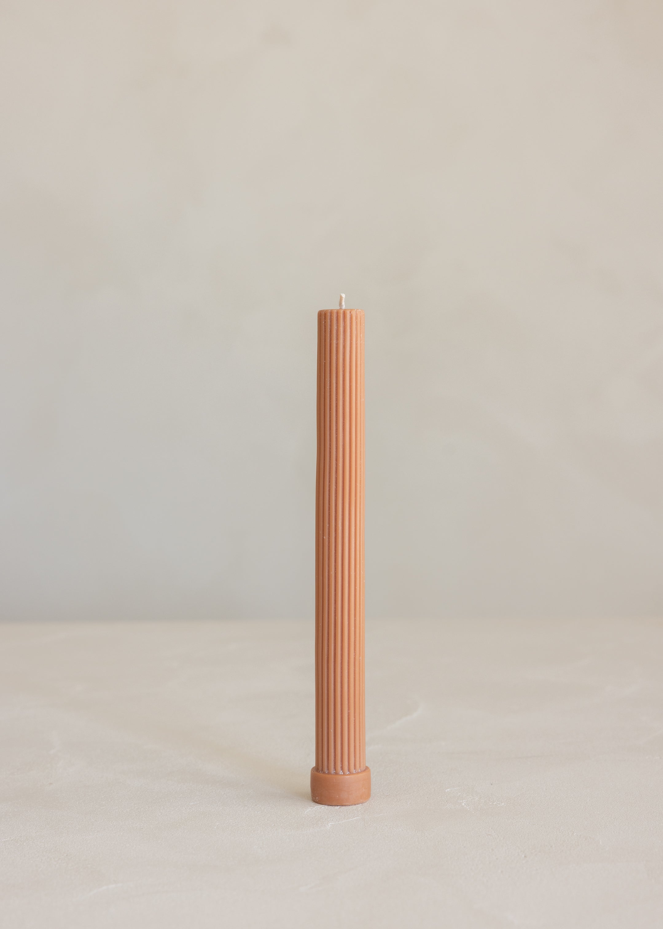 Lone Pillar Candle / Cognac
