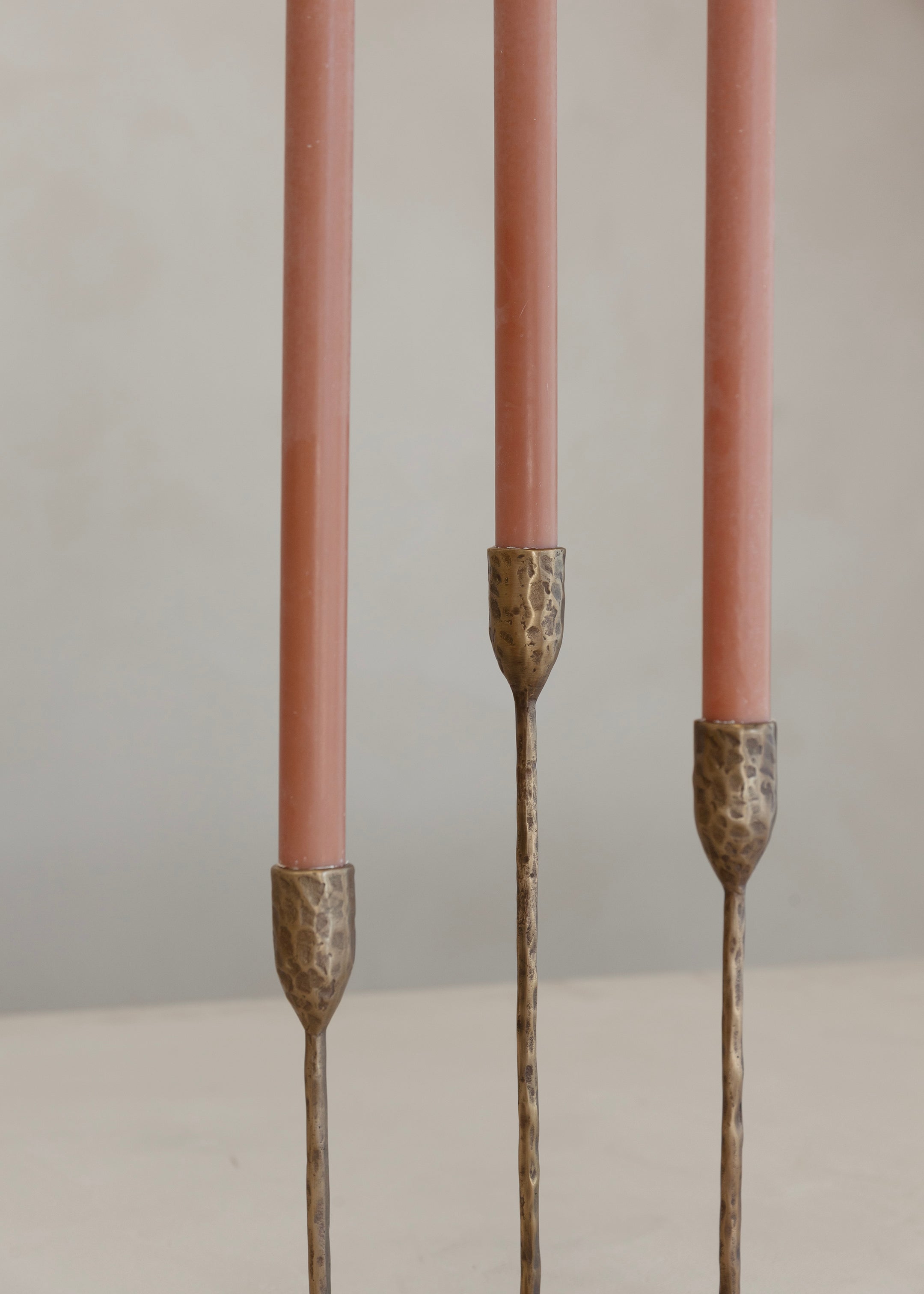 Lumi Candle Holder Set / Antique Gold