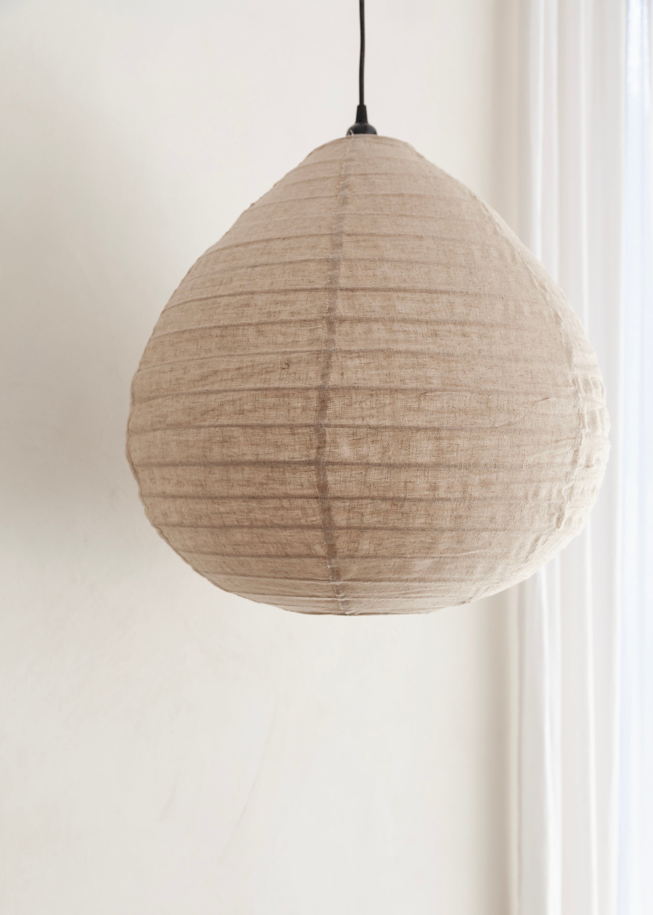 Malam Linen Lantern / Natural