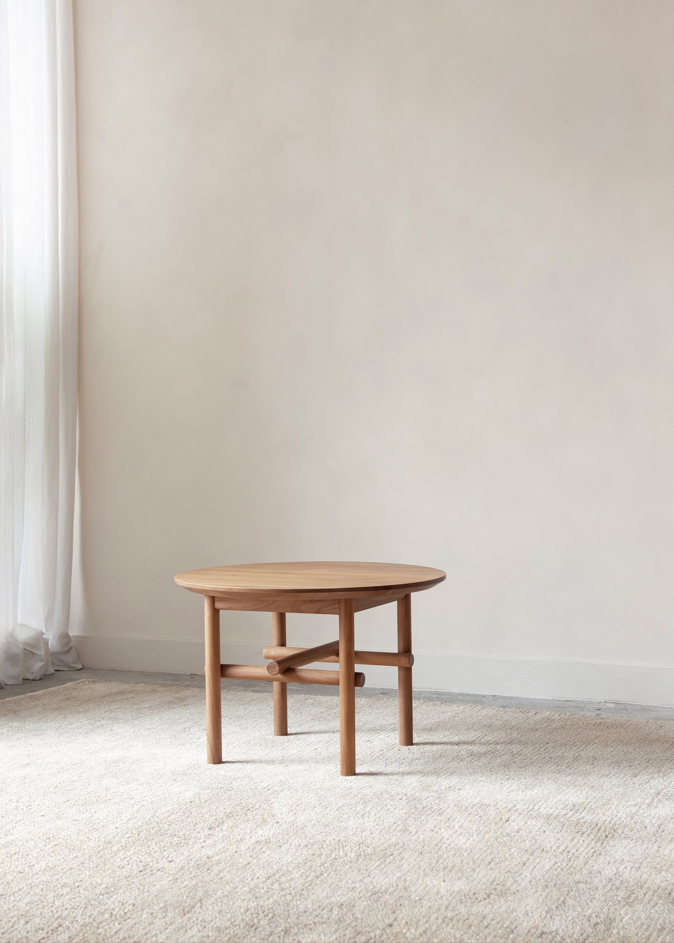 Mika Coffee Table / Dark Teak