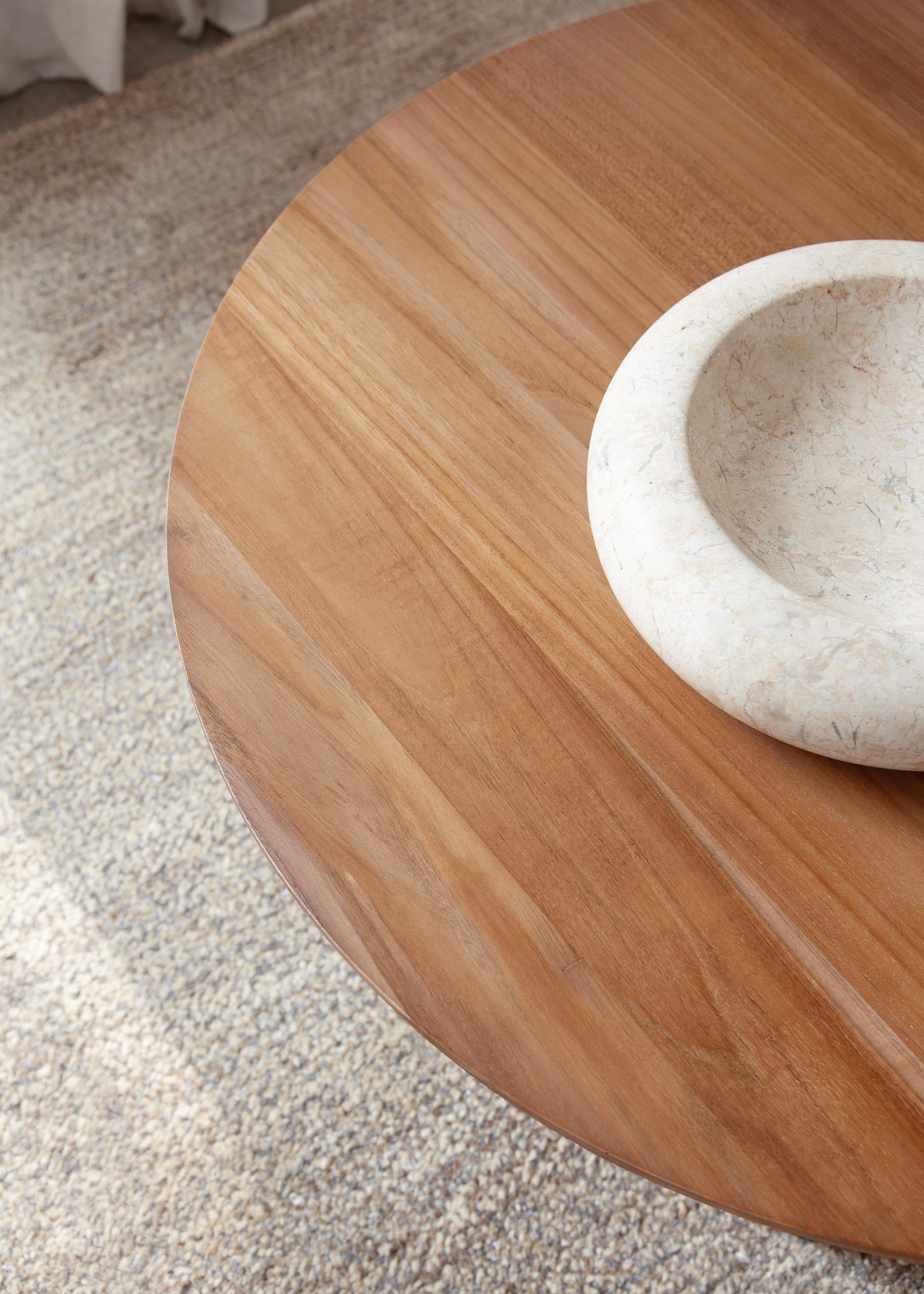 Mika Coffee Table / Dark Teak