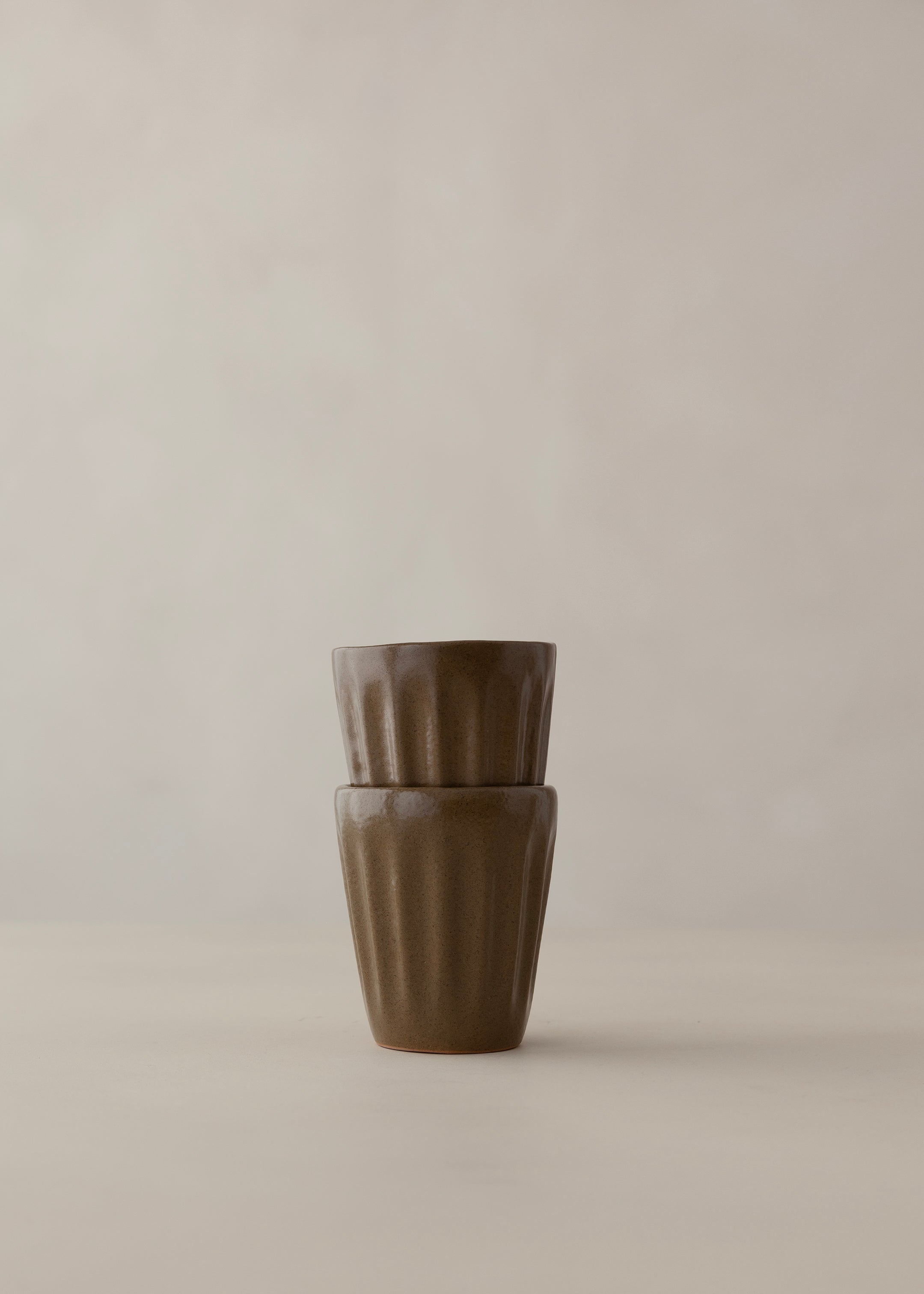 Nila Cup Set of 2 / Olive