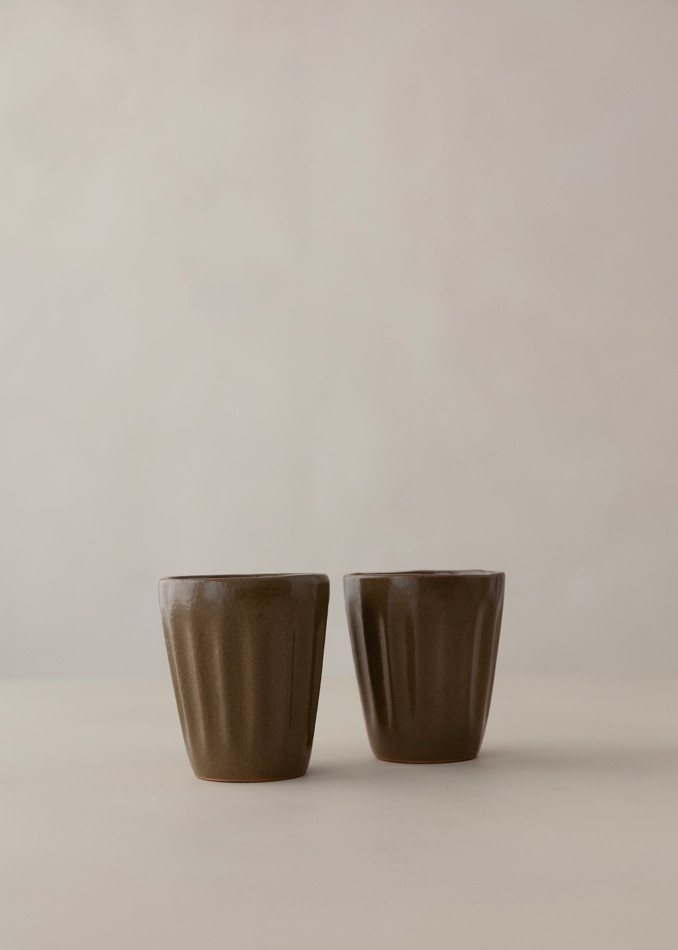 Nila Cup Set of 2 / Olive