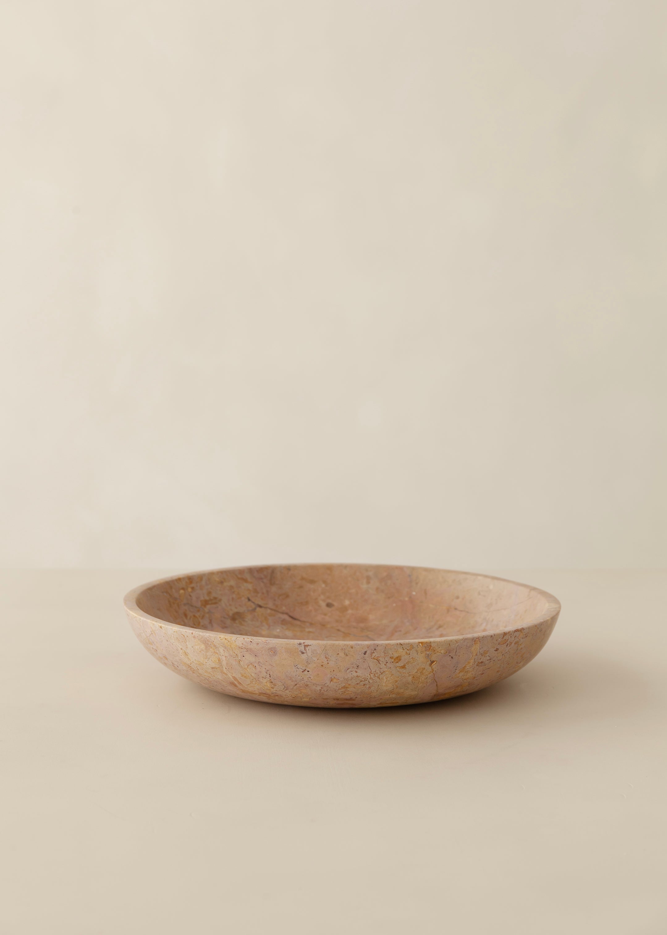 Nuru Marble Bowl / Pink Taupe